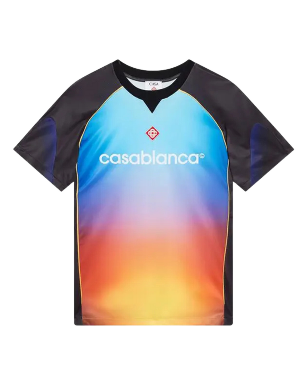Casablanca Printed Football Top - "Gradient"