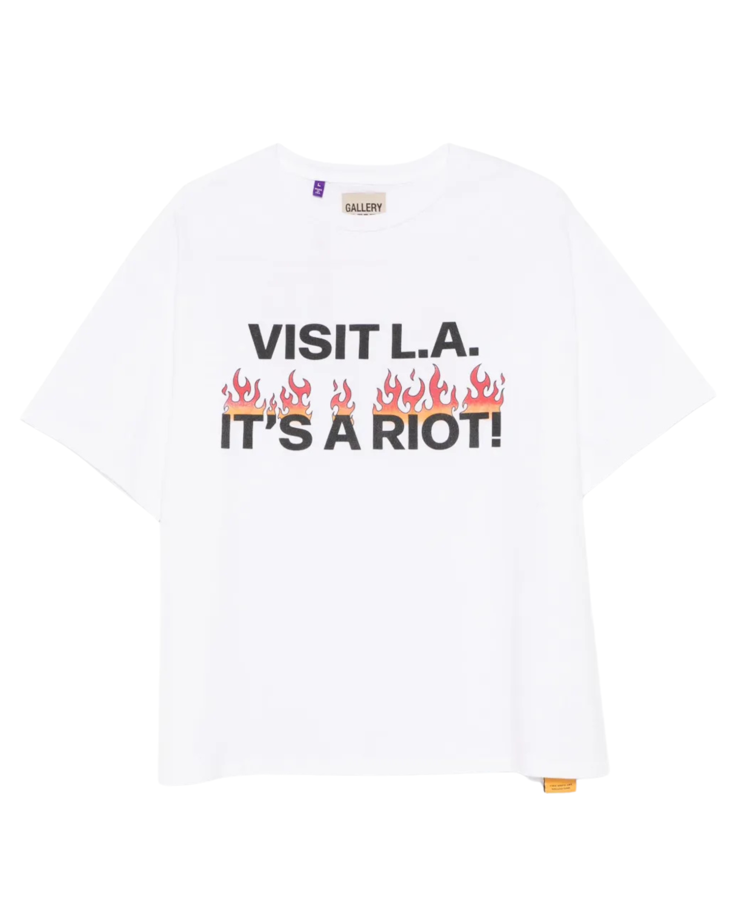 Gallery Dept. L.A. Riot T-Shirt - "White"