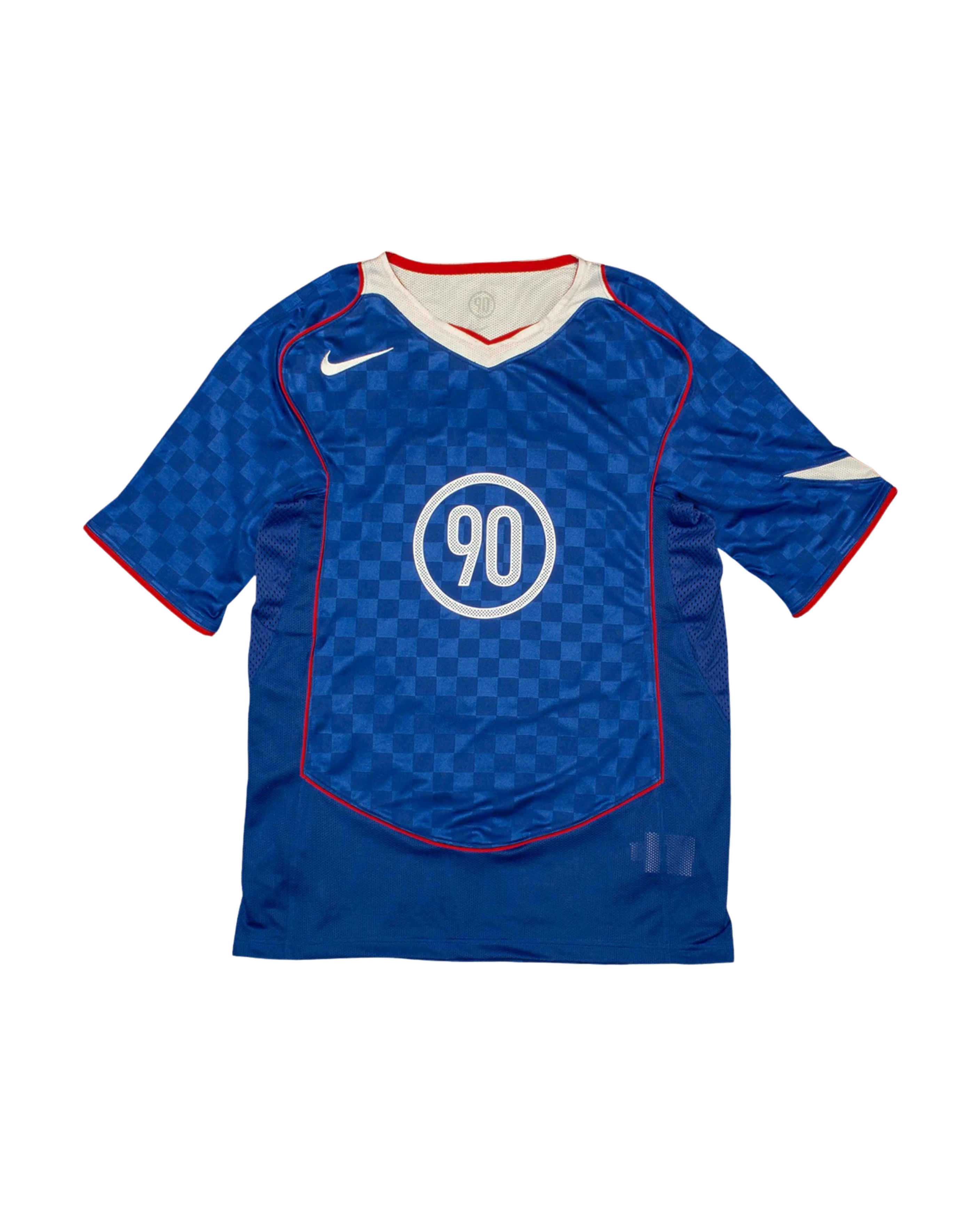 Nike Total 90 Dri-FIT Football Shirt - "Game Royal/White/Red"