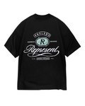 Represent Grand Vintage Hand Drawn T-Shirt - "Jet Black"