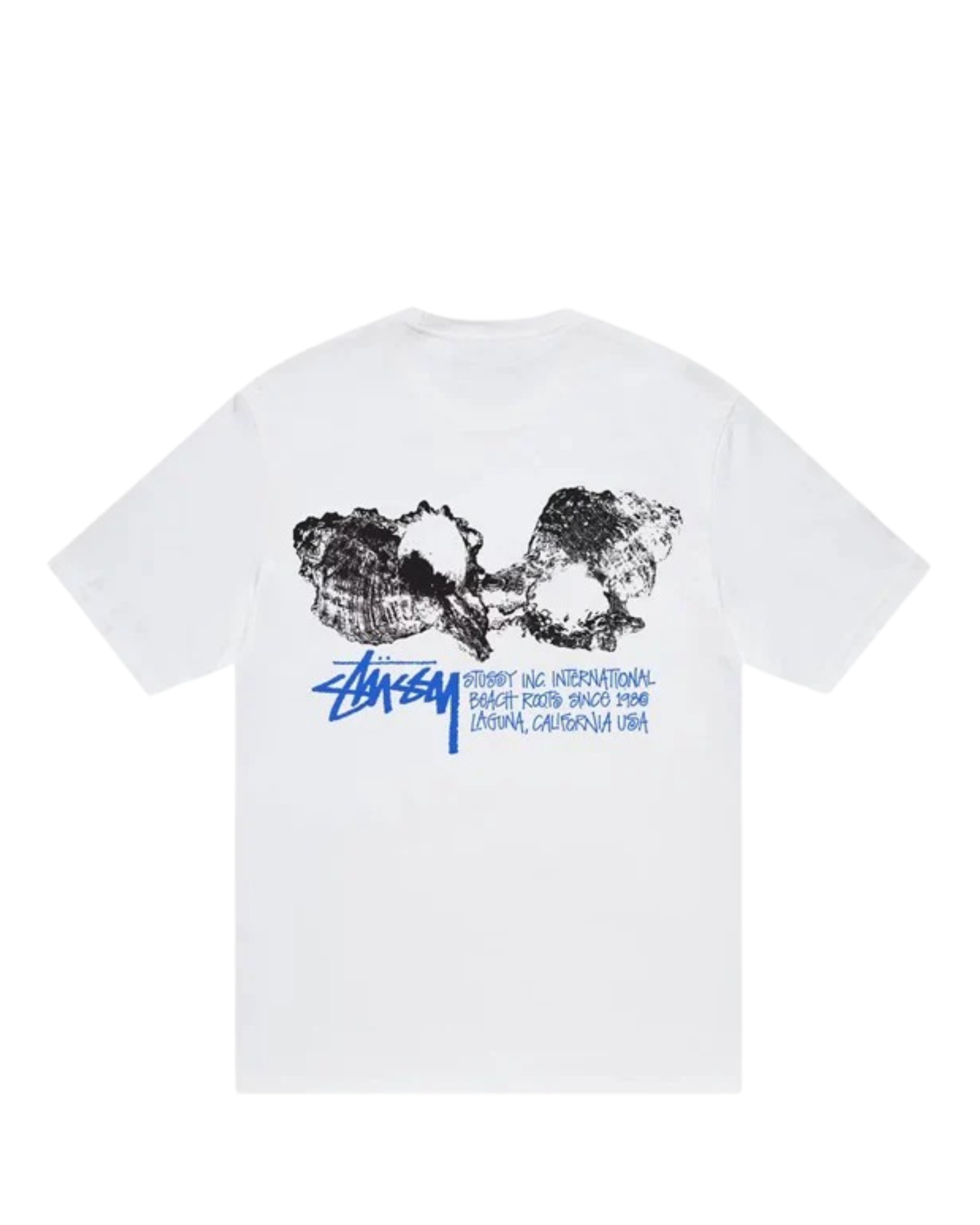 Stussy Shells Tee - "White"