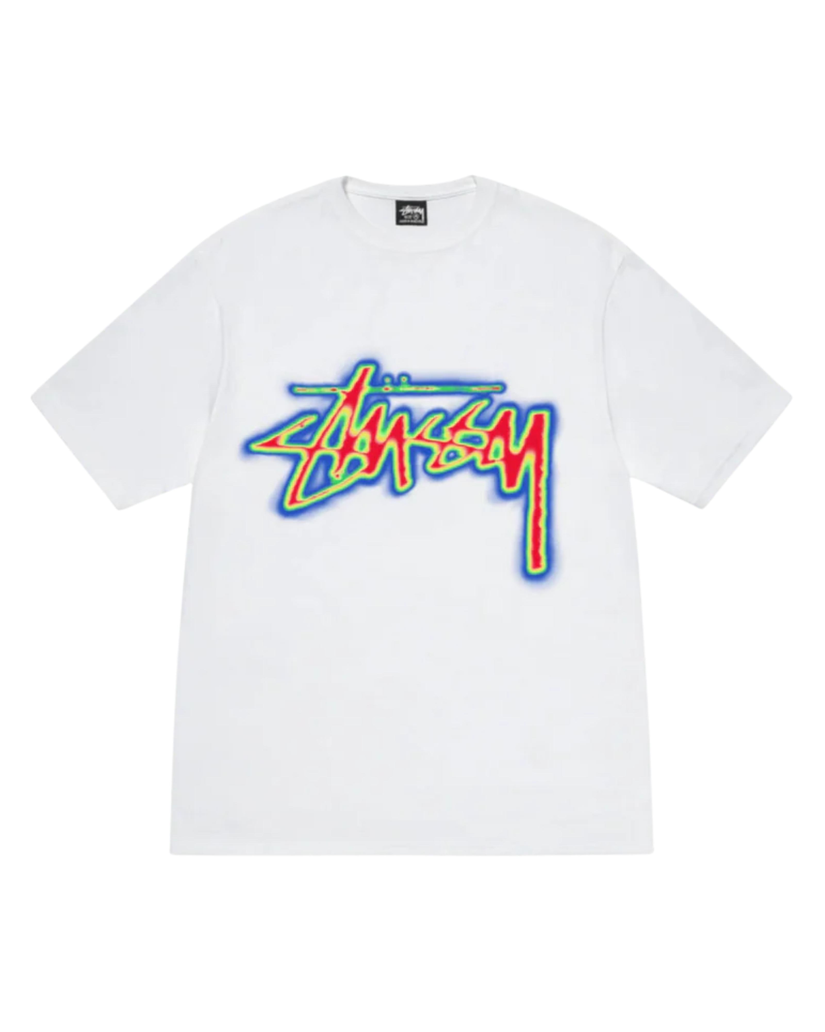 Stussy Thermal Stock Tee - "White"