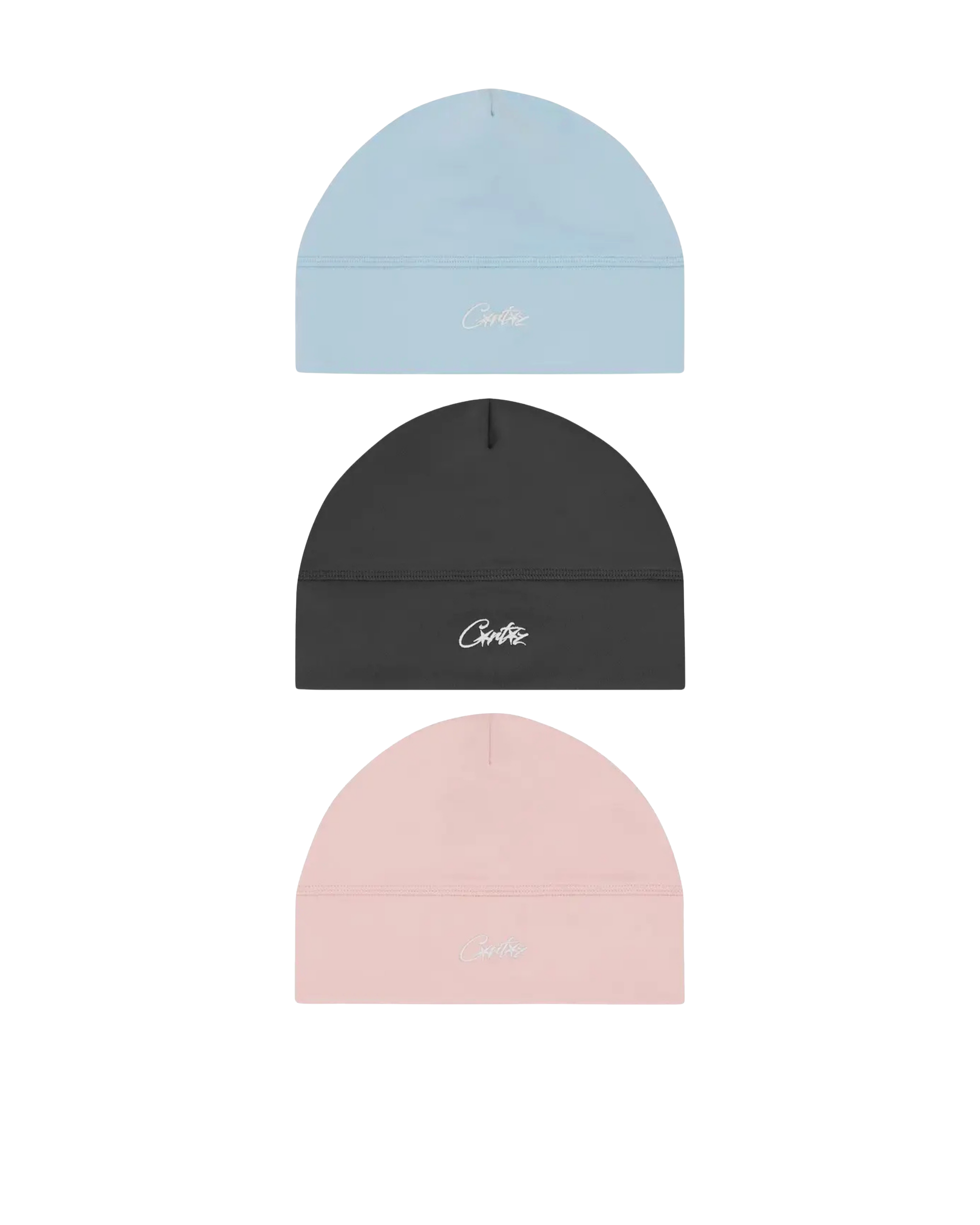 Corteiz Liteworky 3-Pack - "Baby Blue/Black/Pink"