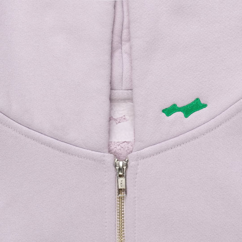 SKYLRK Justin Bieber Zip-Up Hoodie - "Little Lilac"