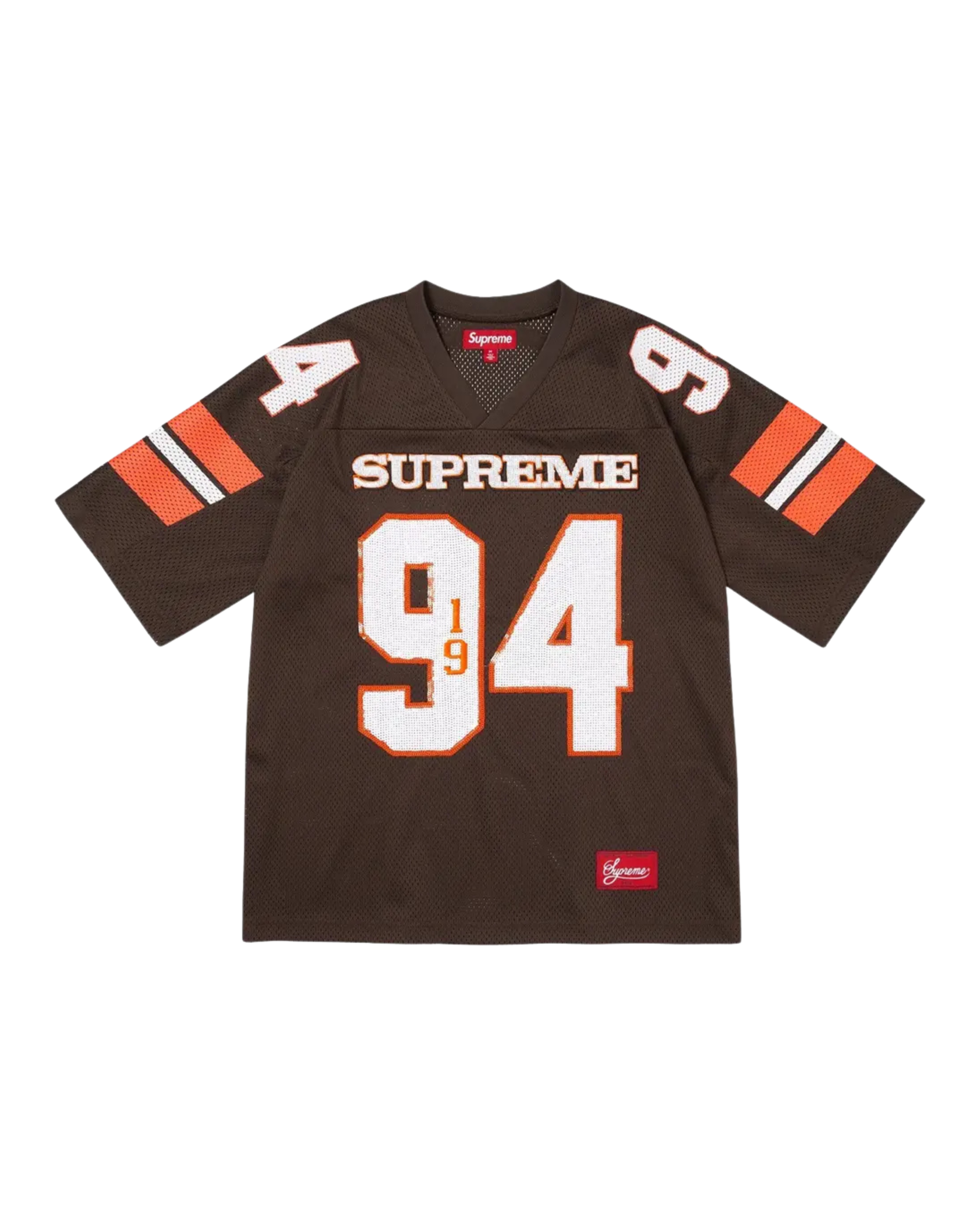 Supreme Sequin Football Jersey - "Brown"