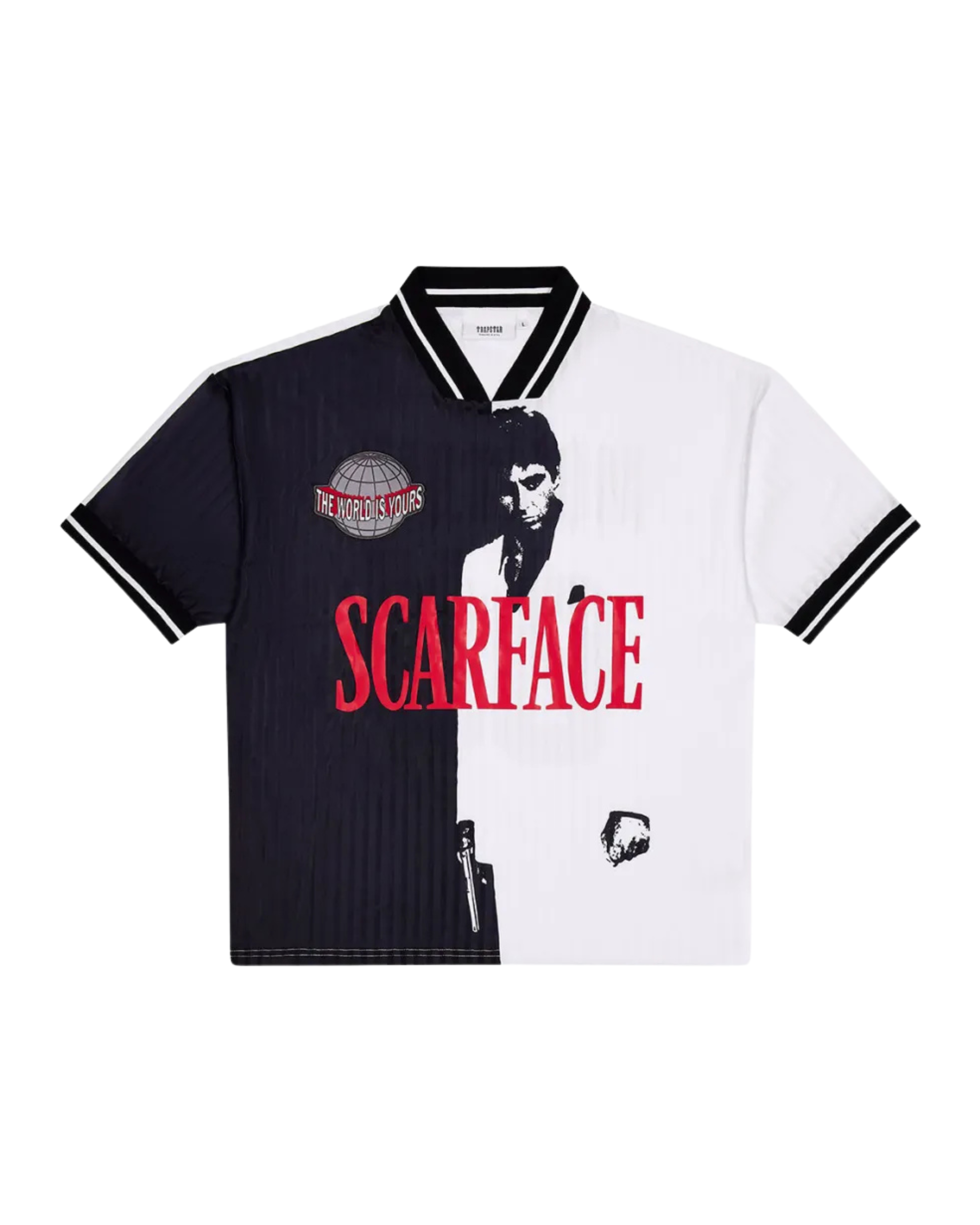 Trapstar x Scarface Montana Jersey - "Black"