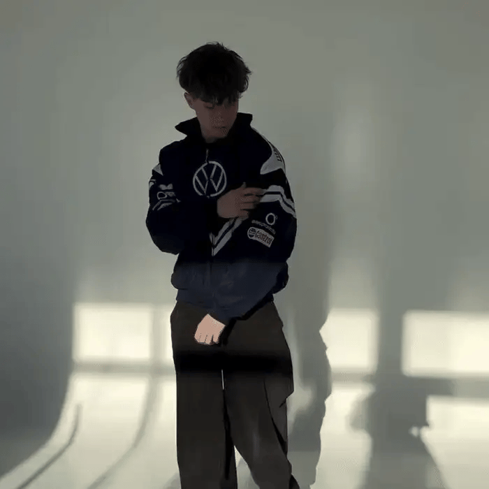 Volkswagen VW F1 Retro Racing Jacket - "Navy Blue"