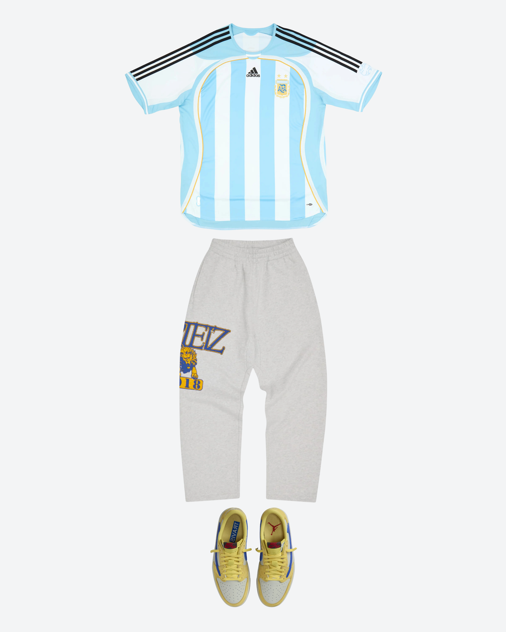 Argentina 2006 Home Retro Football Shirt