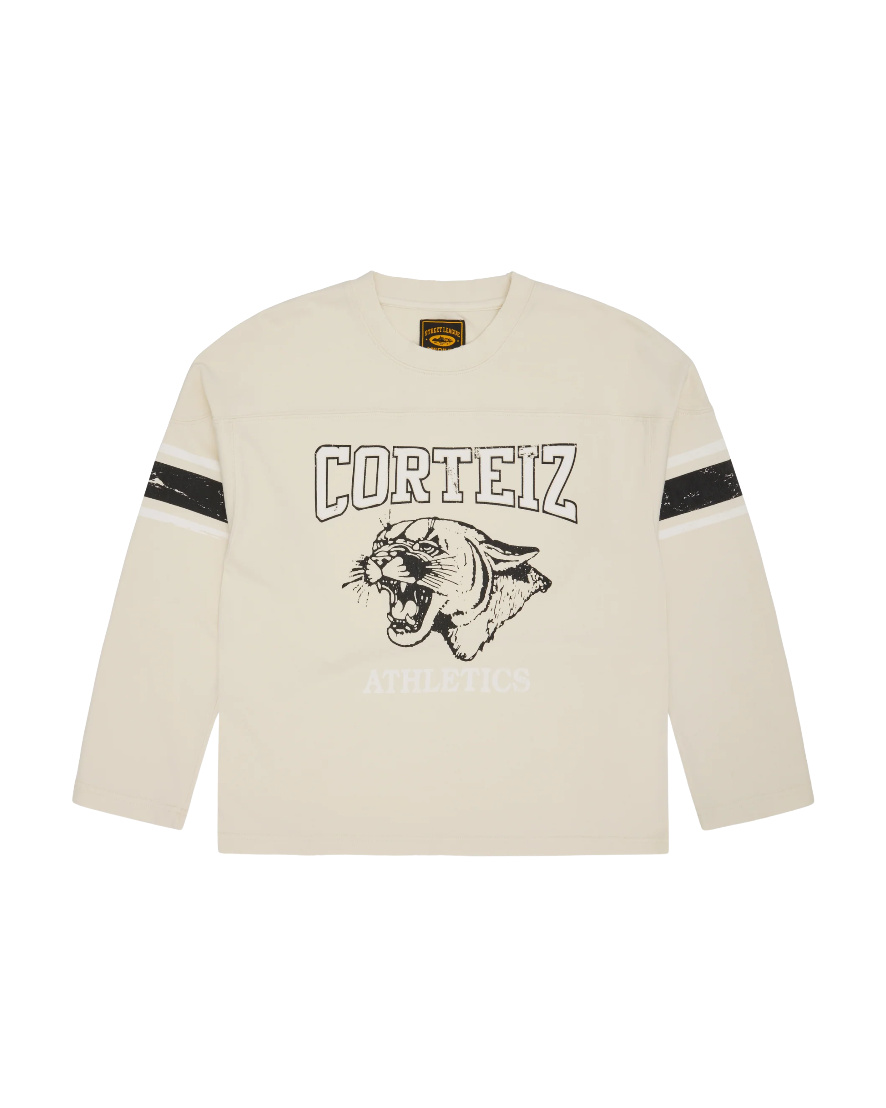 Corteiz Athletics Heavyweight Longsleeve - "Cream"