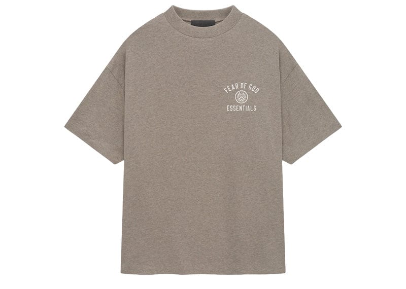Fear of God Essentials Jersey Crewneck Tee Heather Gray image 0