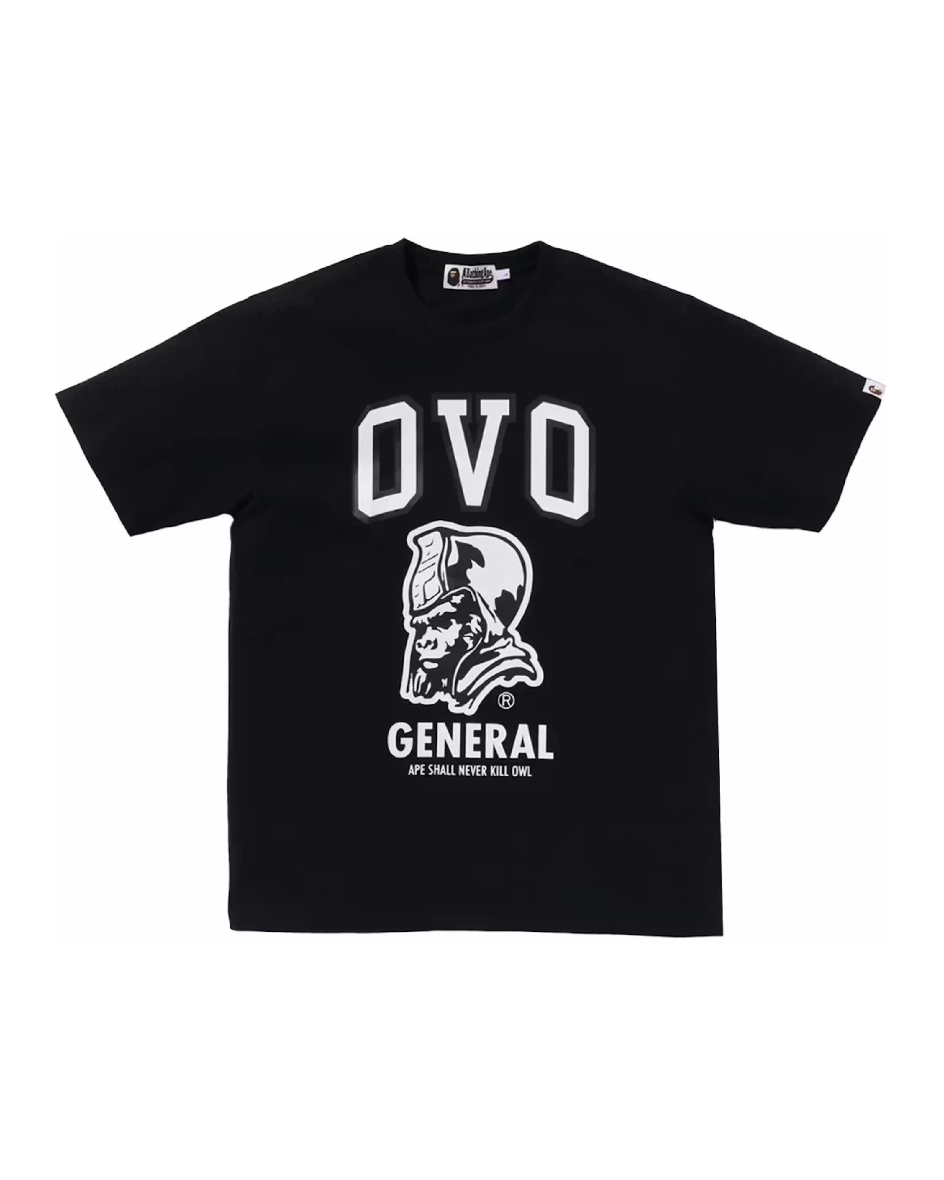 Bape x Ovo General Tee - "Black"
