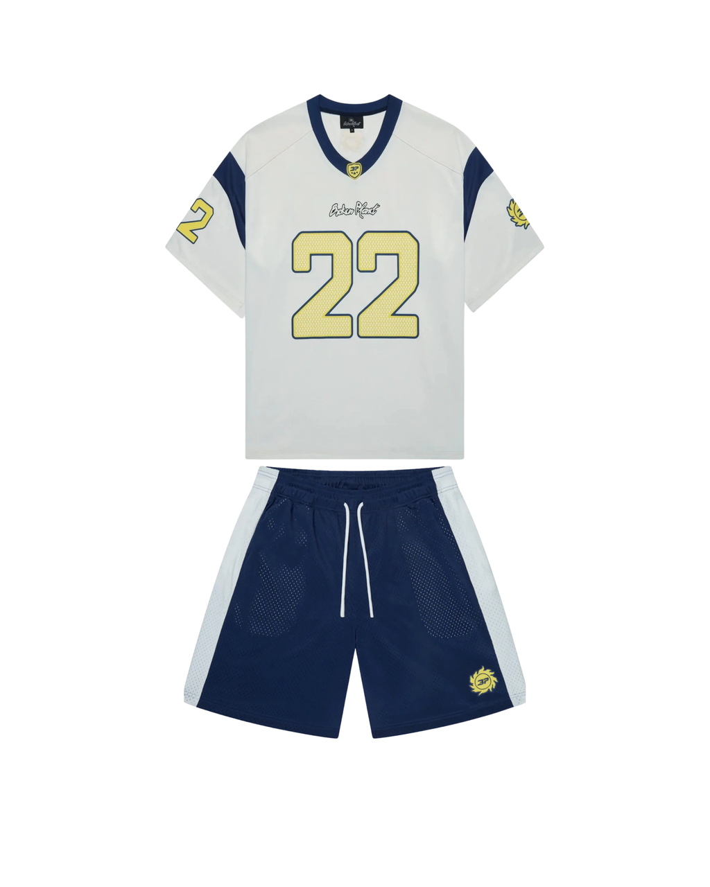 Broken Planet Football Set - "White/Blue"
