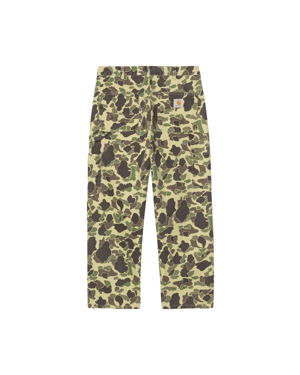 Carhartt WIP Duck Single Knee Pant - "Camo Duck/Green/Stone Washed"