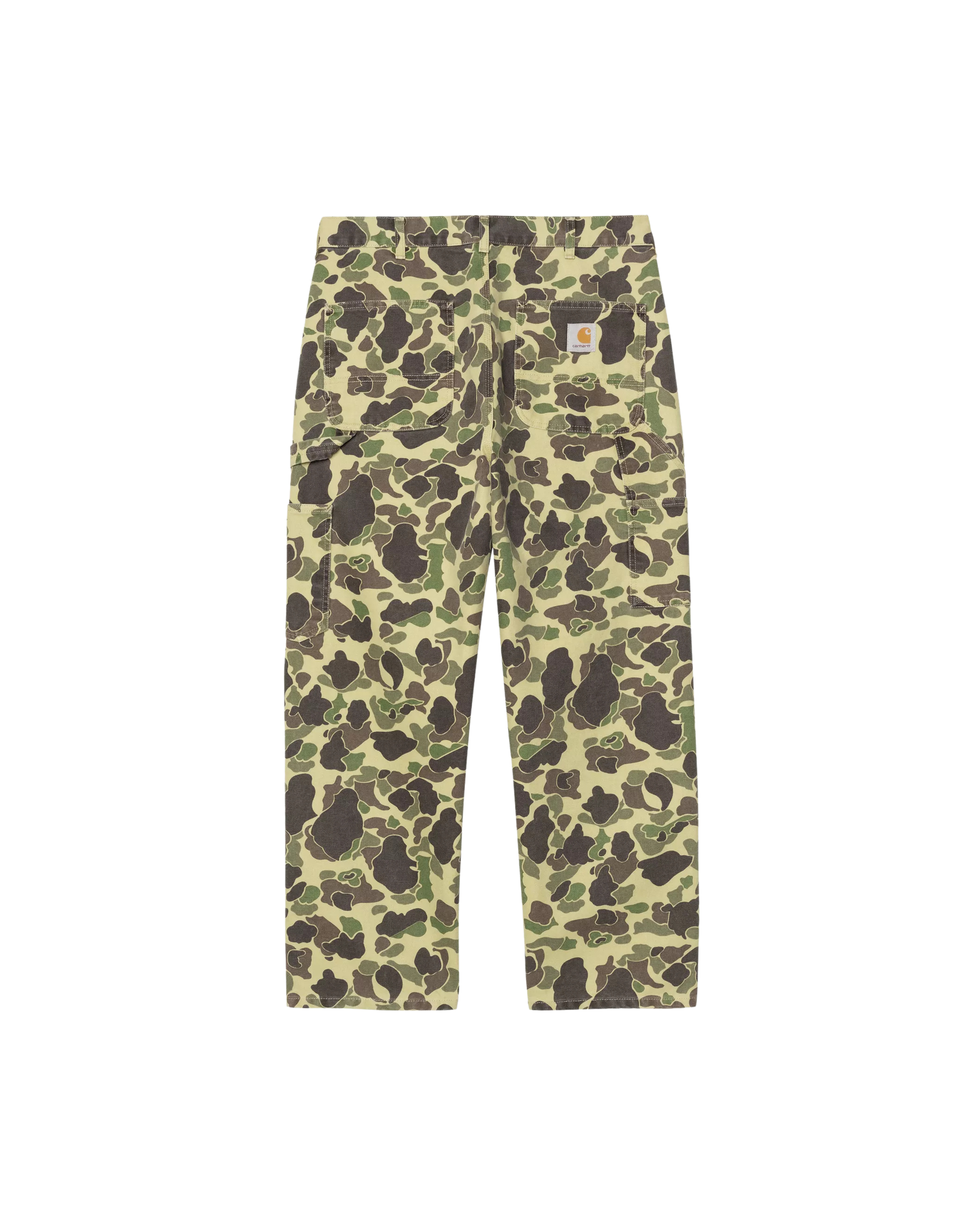 Carhartt WIP Duck Single Knee Pant - "Camo Duck/Green/Stone Washed"
