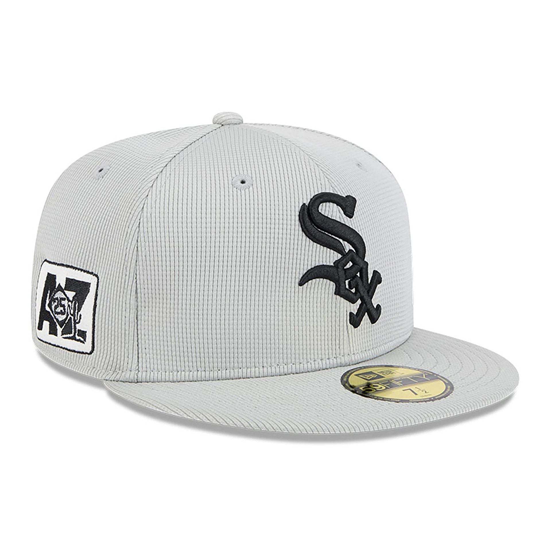 Chicago White Sox Spring Training 2025 Light Grey 59FIFTY Fitted Cap image 0
