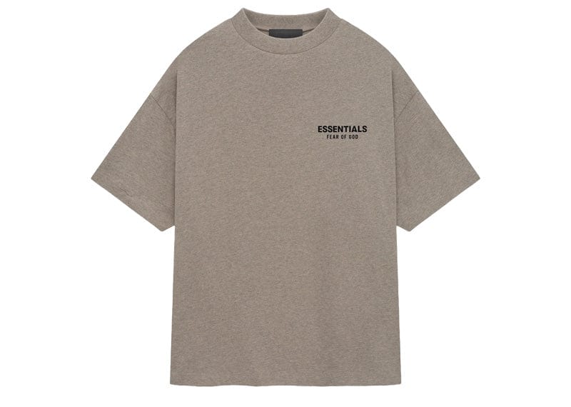 Fear of God Essentials Jersey Crewneck T-Shirt Heather Gray image 0