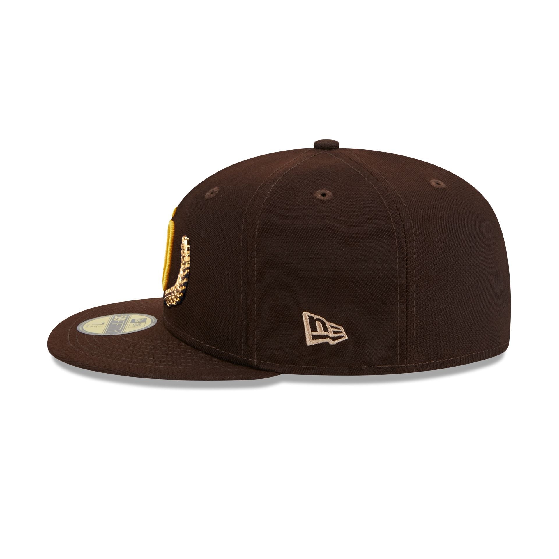 San Diego Padres Gold Leaf 59FIFTY Fitted Hat image 4