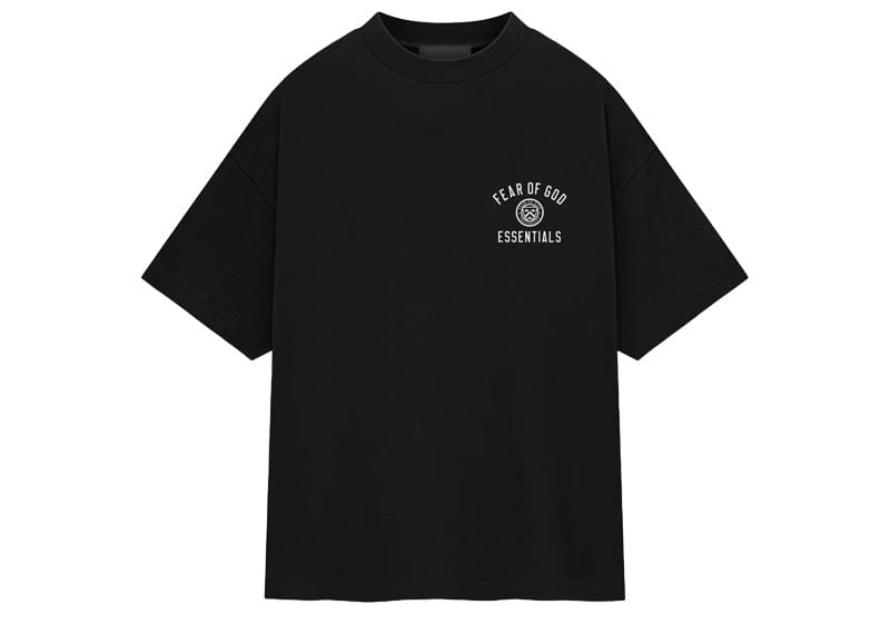 Fear of God Essentials Jersey Crewneck Tee (FW24) Black image 0