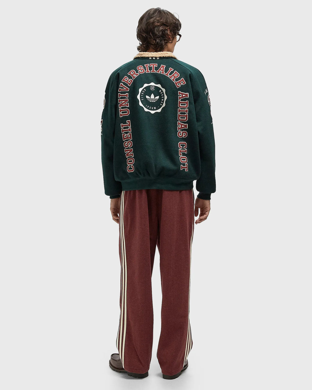 Adidas x CLOT Patch Jacket - "Green/Red"