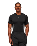Gymshark Clean Contour Seamless T-Shirt - "Black/White"