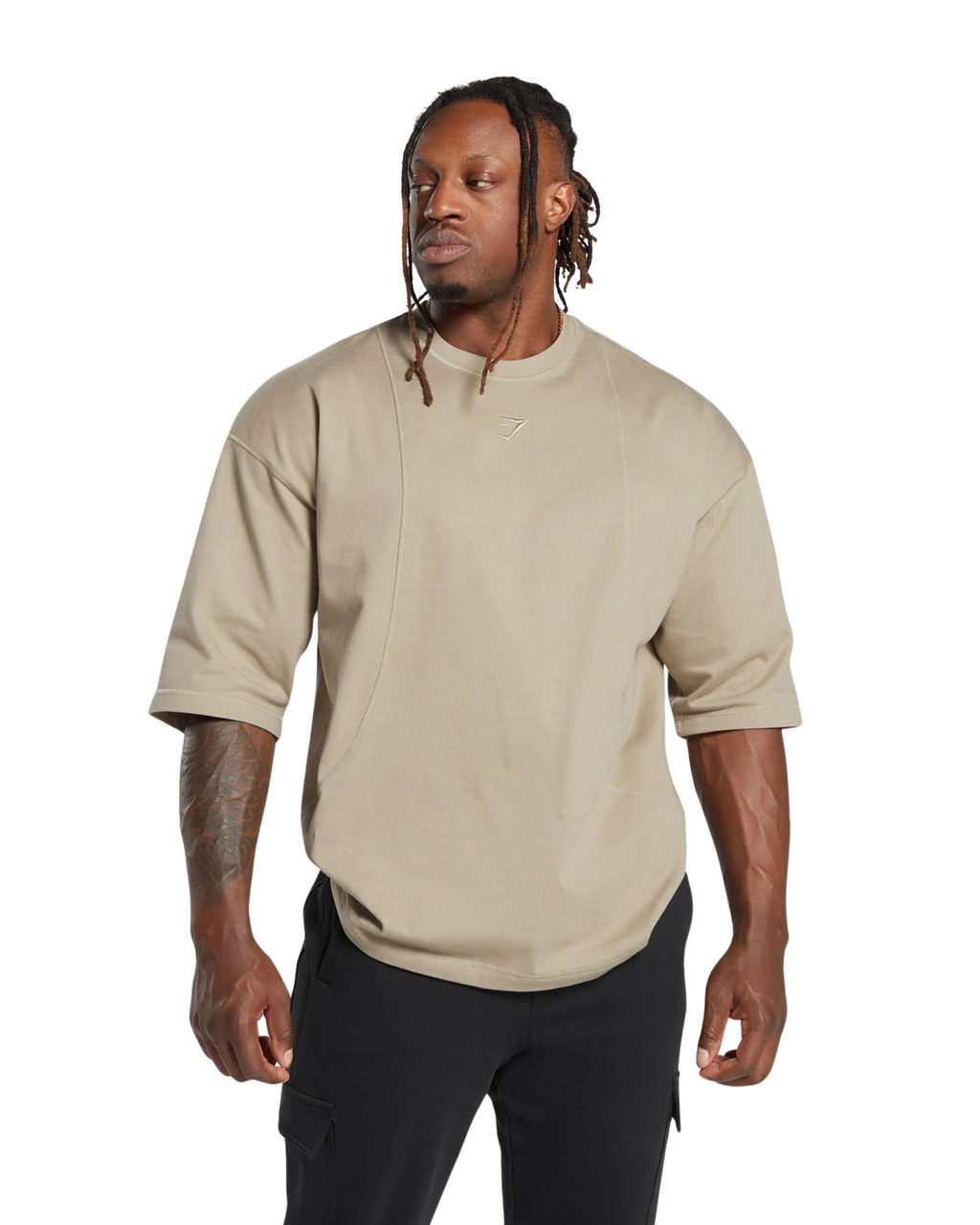 Gymshark Premium Lifting T-Shirt - "Sandbrown"