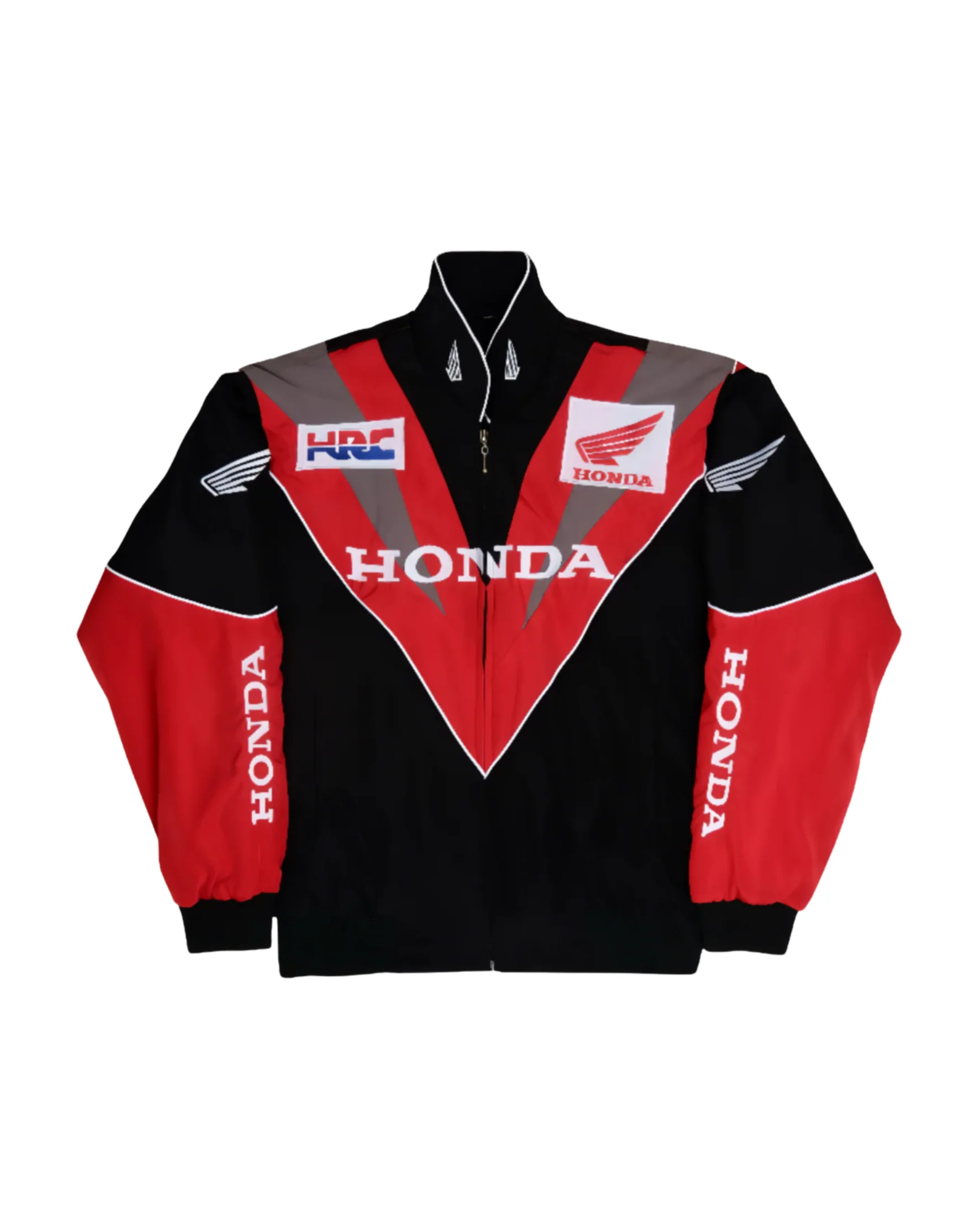 Honda F1 Retro Racing Jacket - "Red/Black"