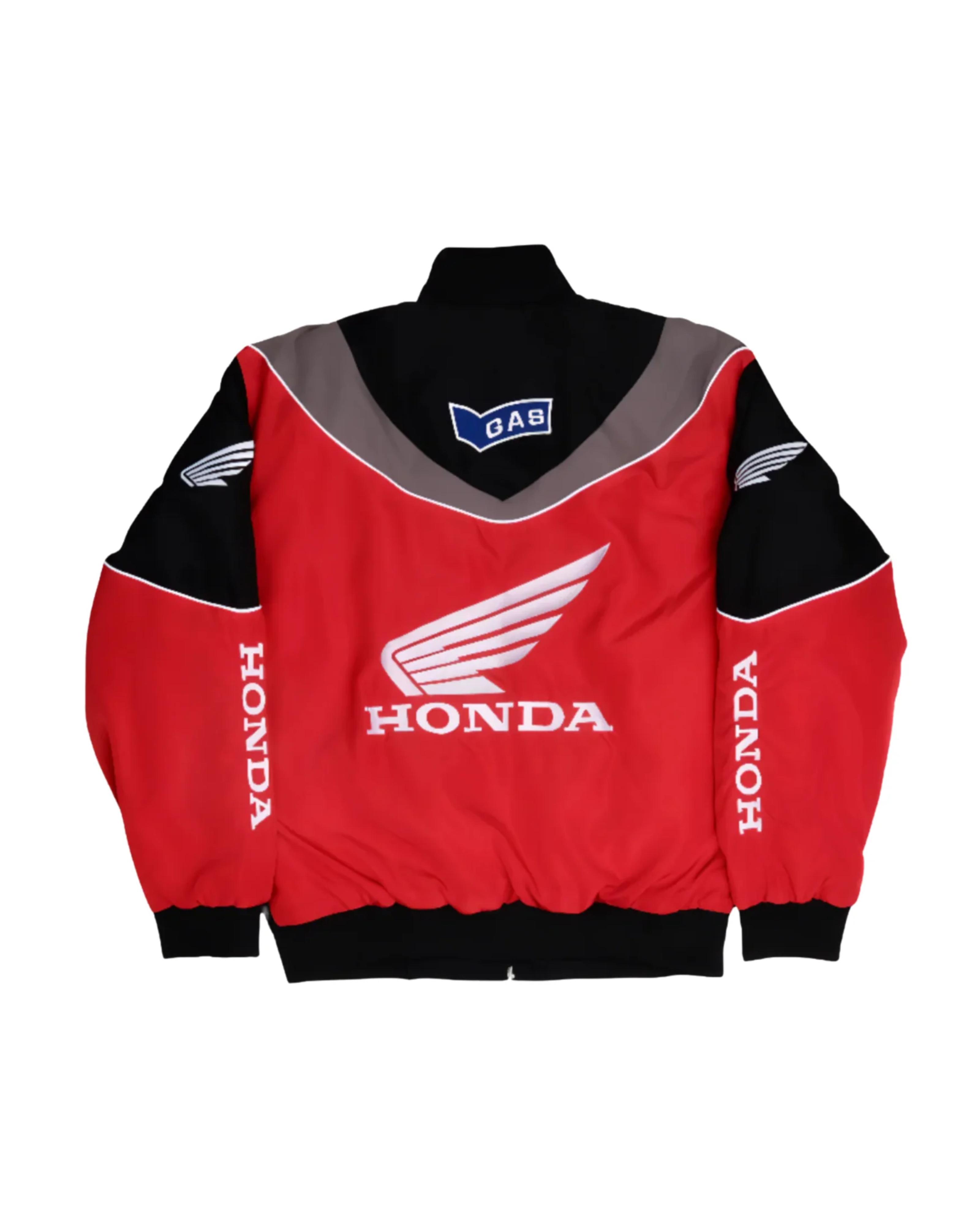Honda F1 Retro Racing Jacket - "Red/Black"