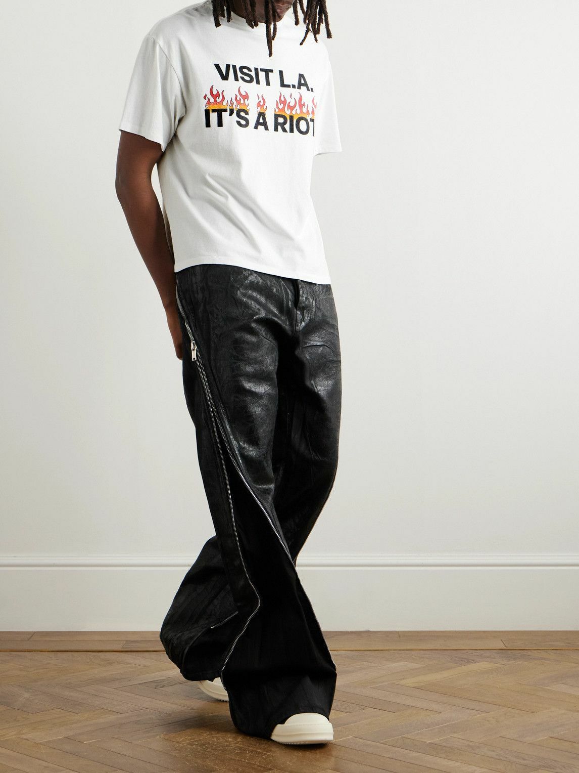 Gallery Dept. L.A. Riot T-Shirt - "White"