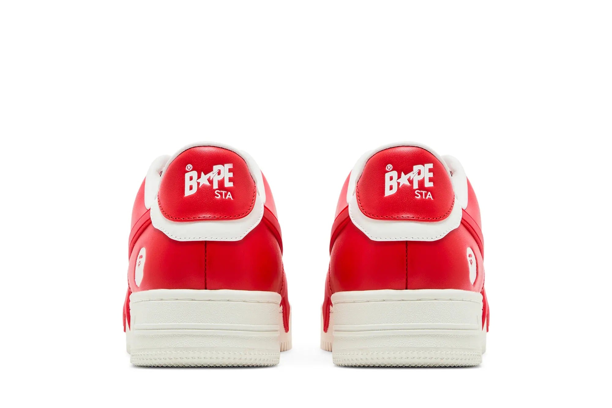 A BATHING APE® Bape Sta OS #2 - "Red/White"
