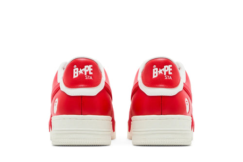 A BATHING APE® Bape Sta OS #2 - "Red/White"