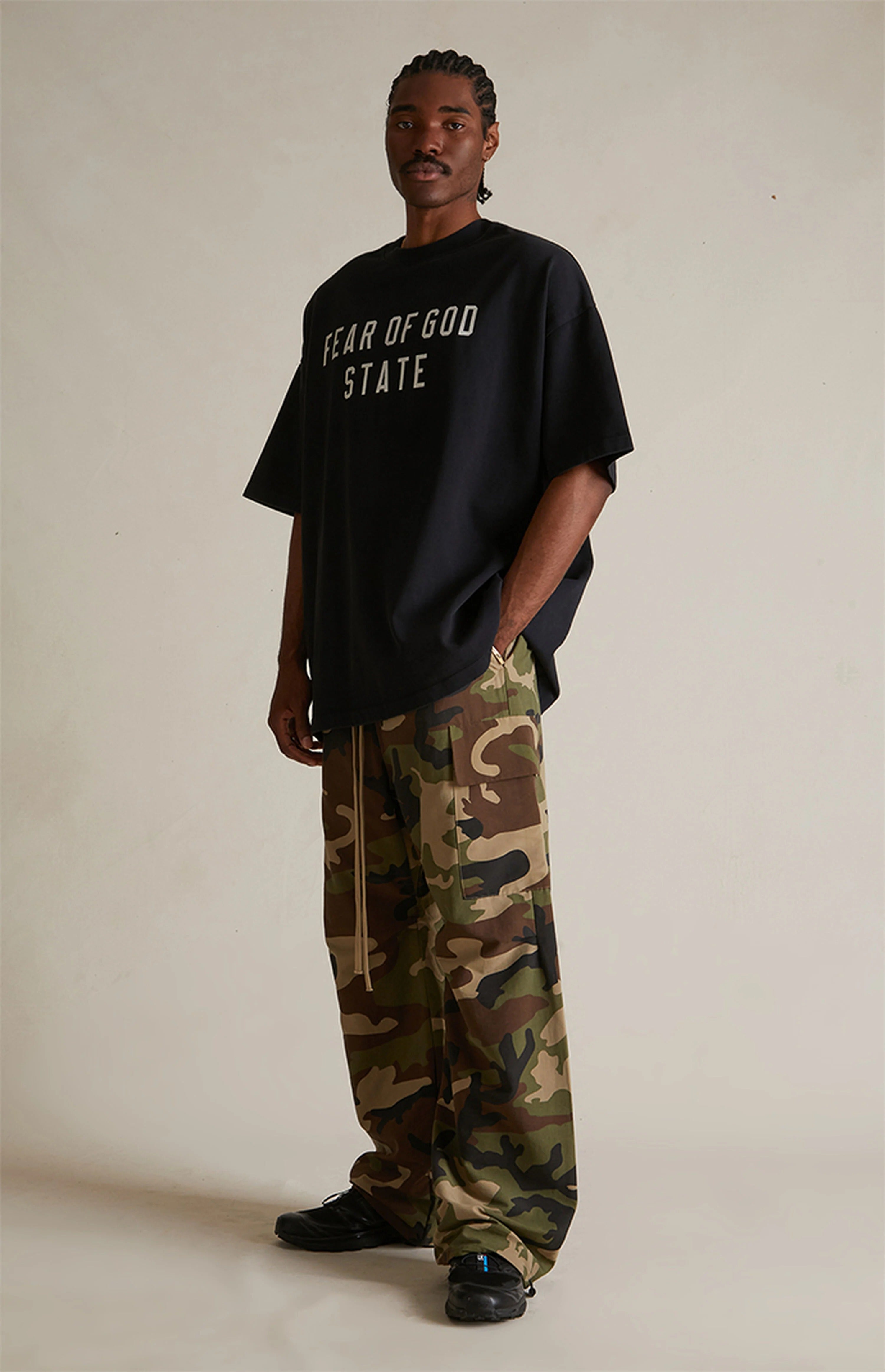 Fear of God Essentials Nylon Field Pants - "Camo"