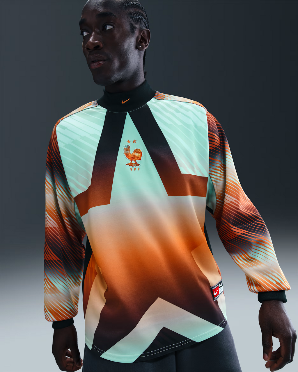 Nike x FFF Hollywood  Keeper - "Black/Monarch/Metallic Copper"