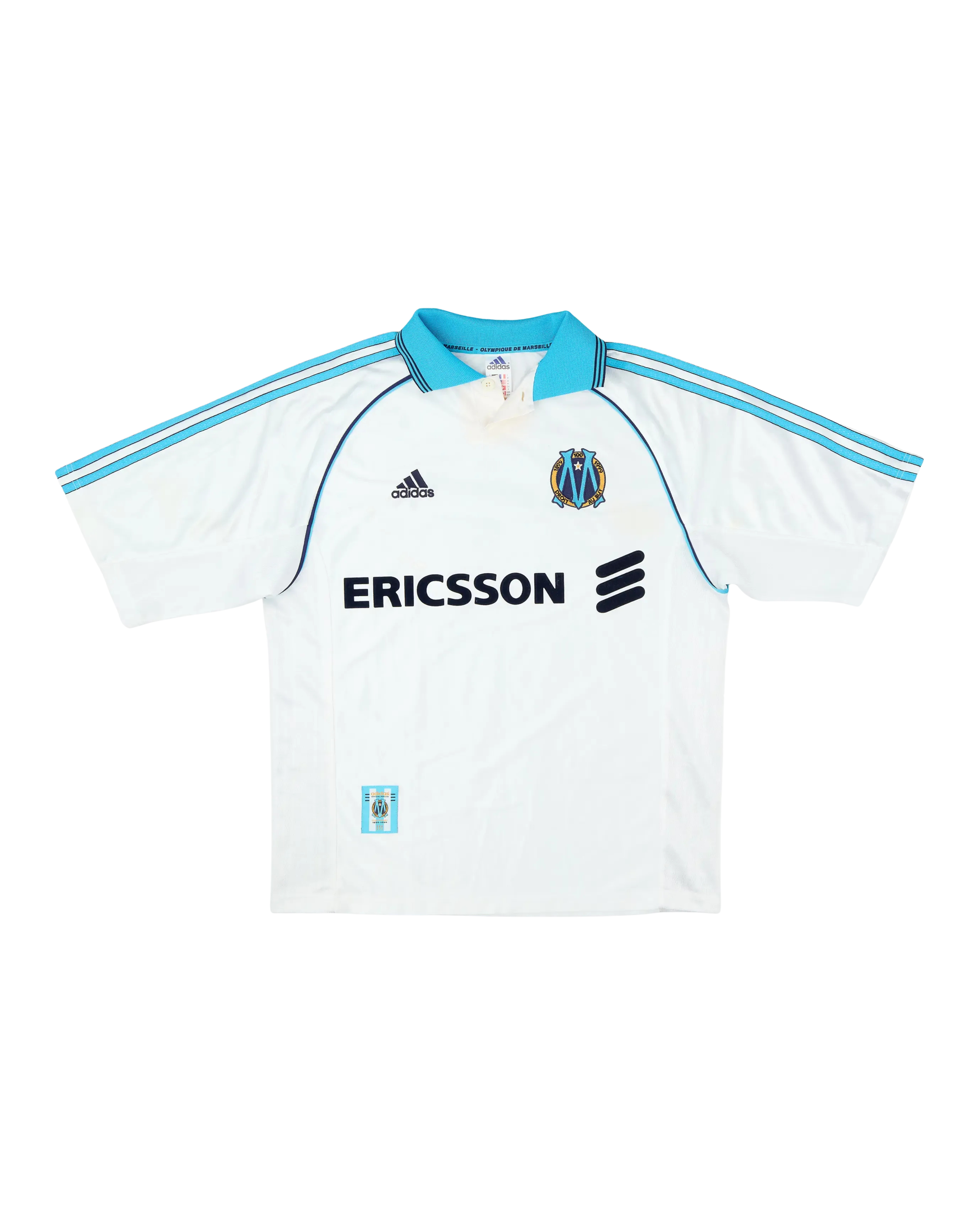 Marseille 1998/99 Home Retro Football Shirt