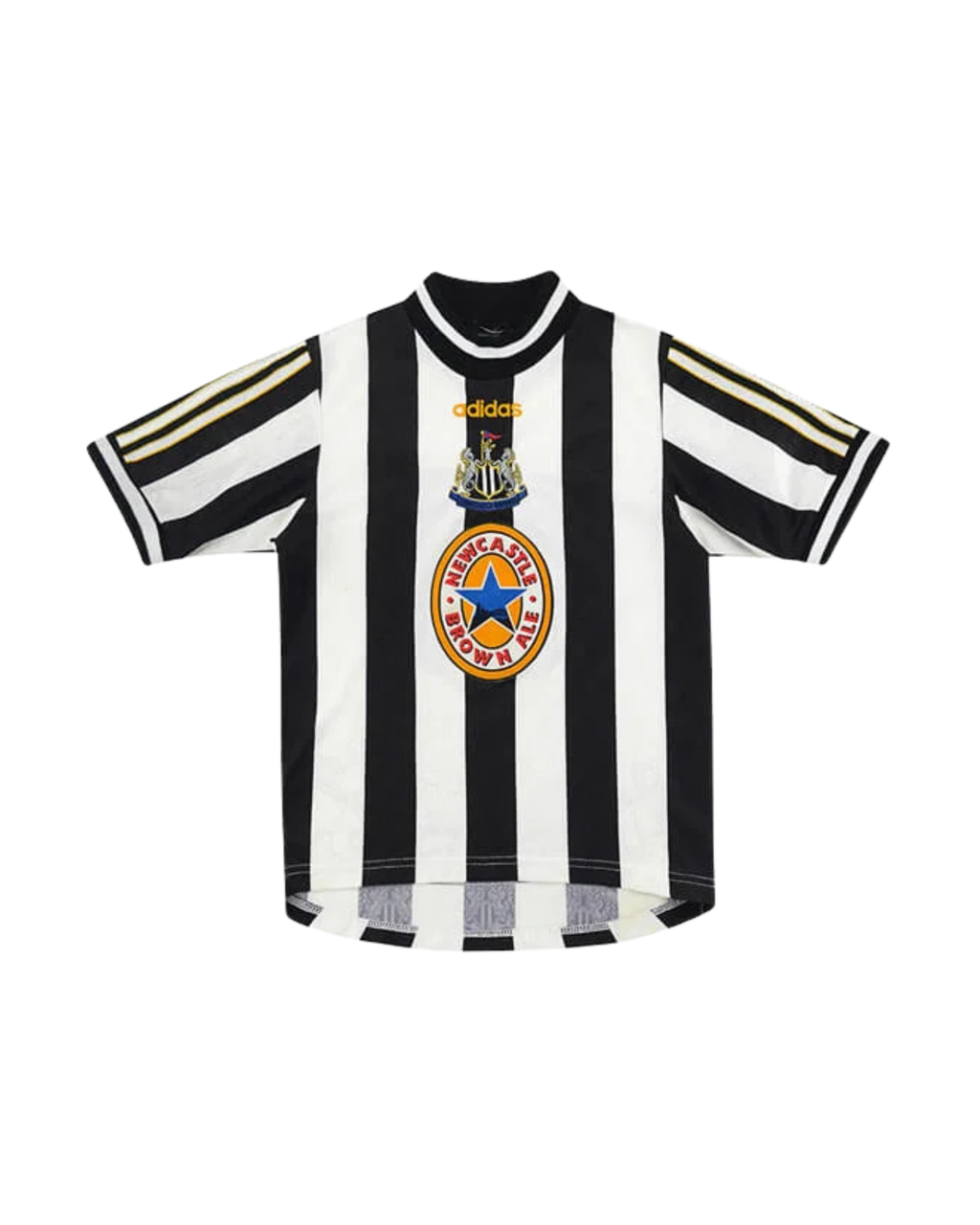 Newcastle United F.C. 1997/99 Home Retro Football Shirt