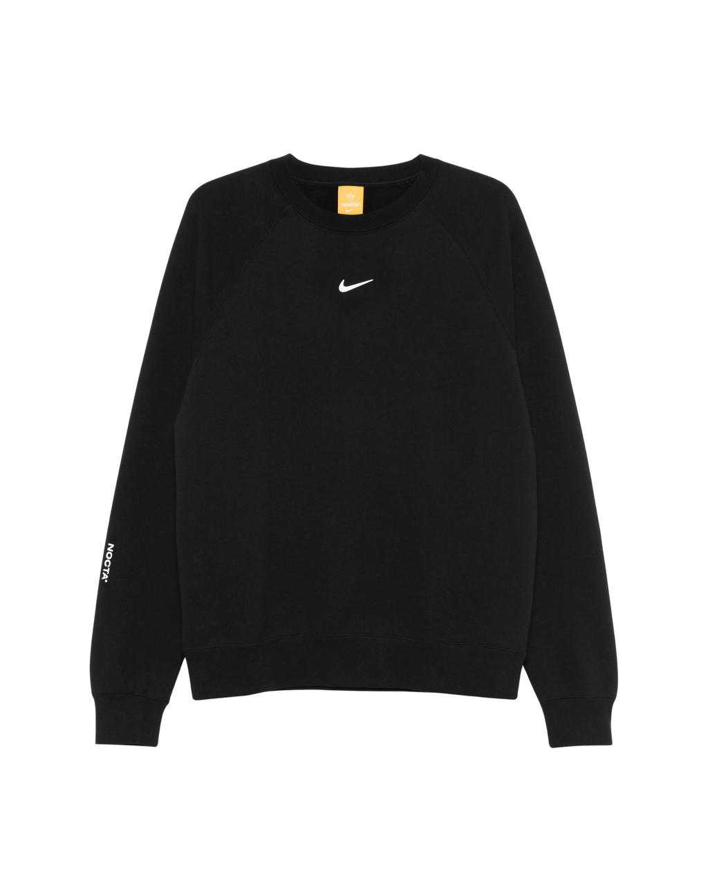 Nike NOCTA CS Cardinal Fleece Crewneck - "Black/White"