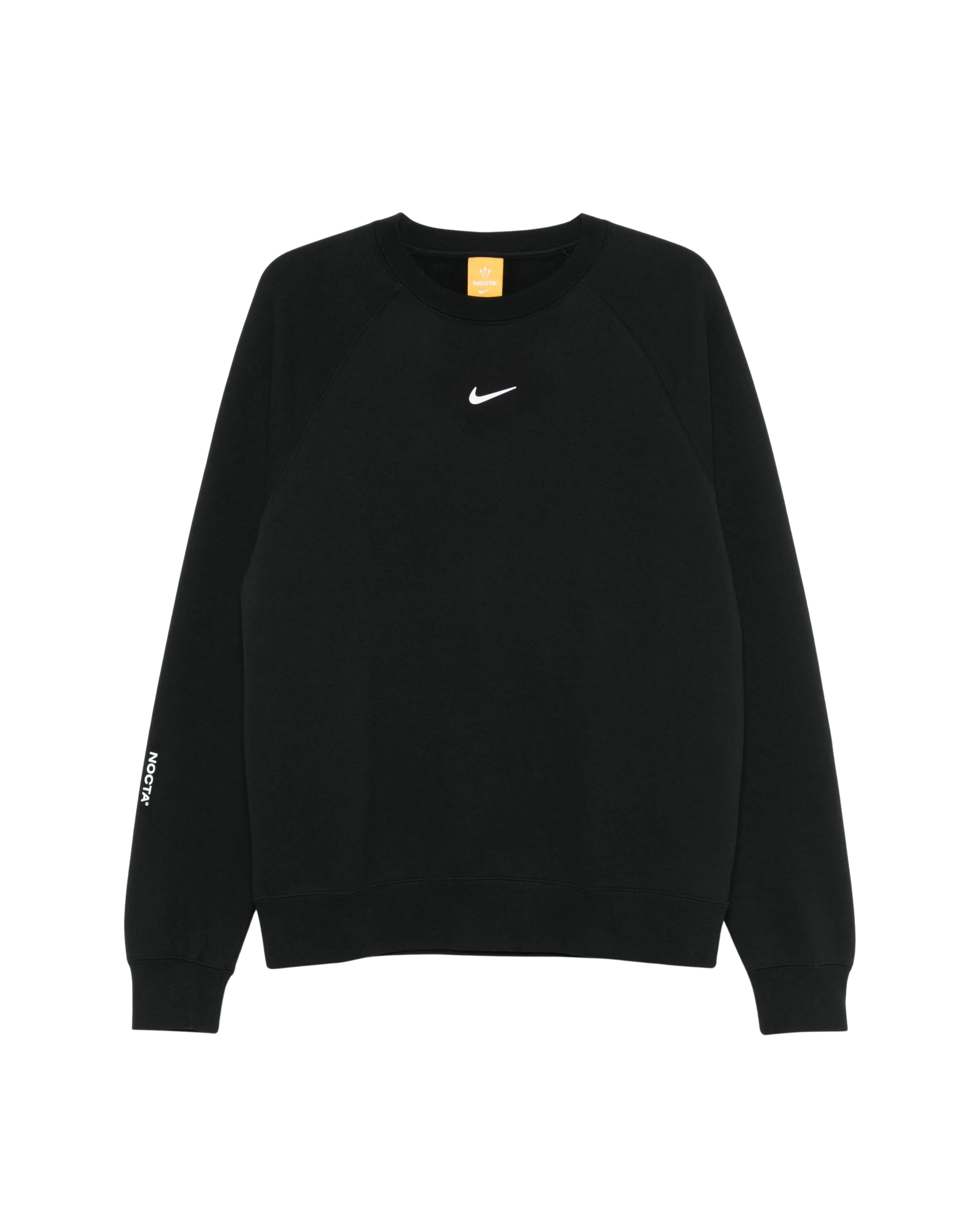 Nike NOCTA CS Cardinal Fleece Crewneck - "Black/White"