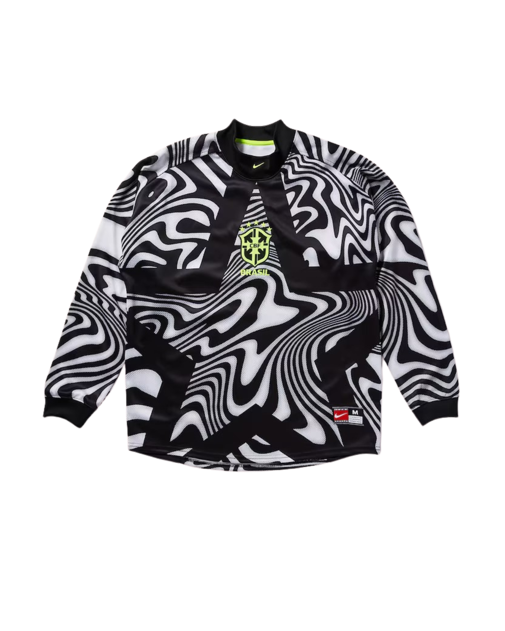 Nike x Brazil 2025 LS Goalkeeper Shirt - "Black/Volt"