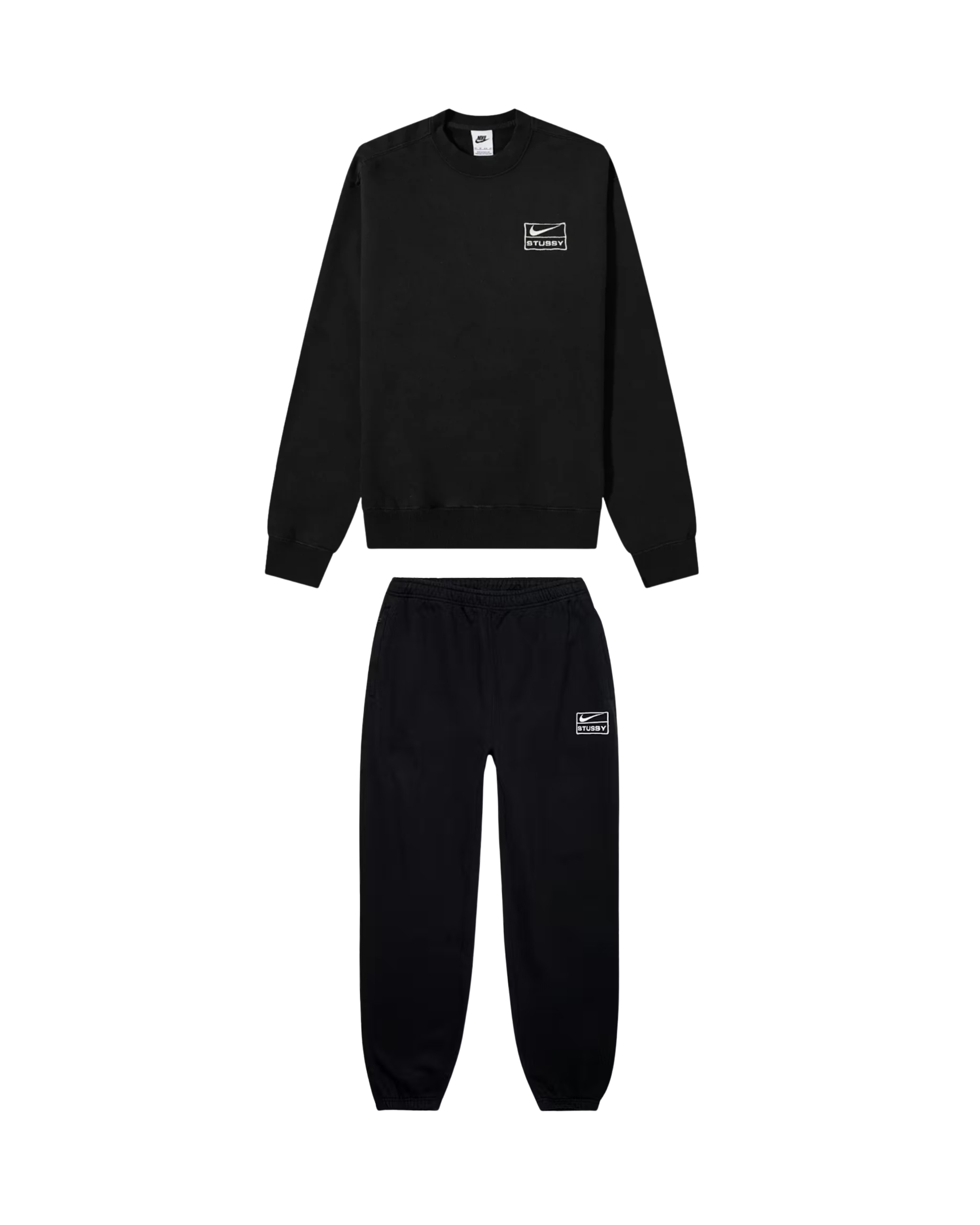 Nike x Stussy Tracksuit - "Washed Black"
