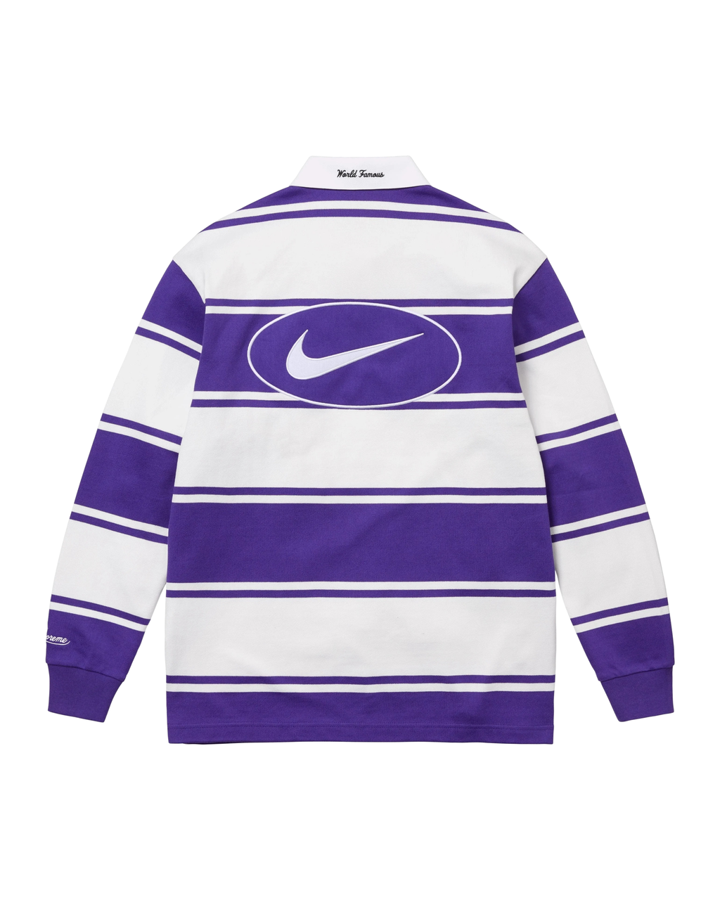 Supreme x Nike Stripe Rugby - "Purple/White"