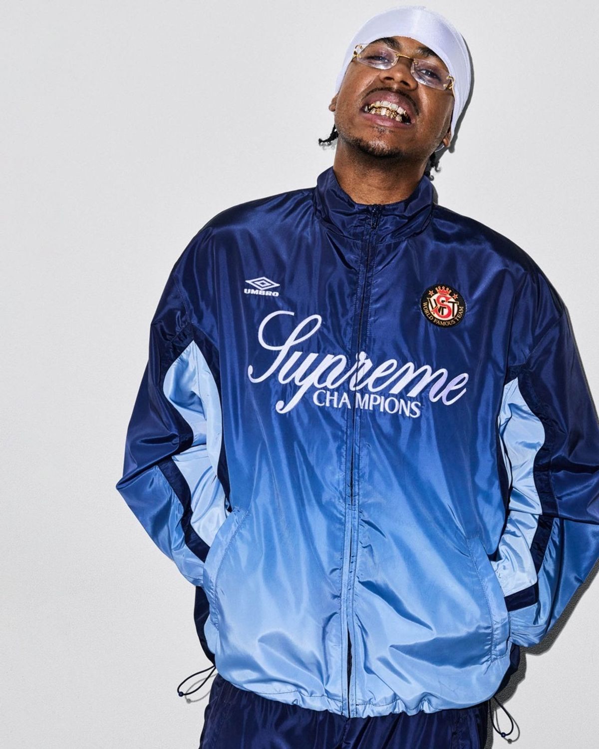 Supreme x Umbro Gradient Tracksuit - "Navy"