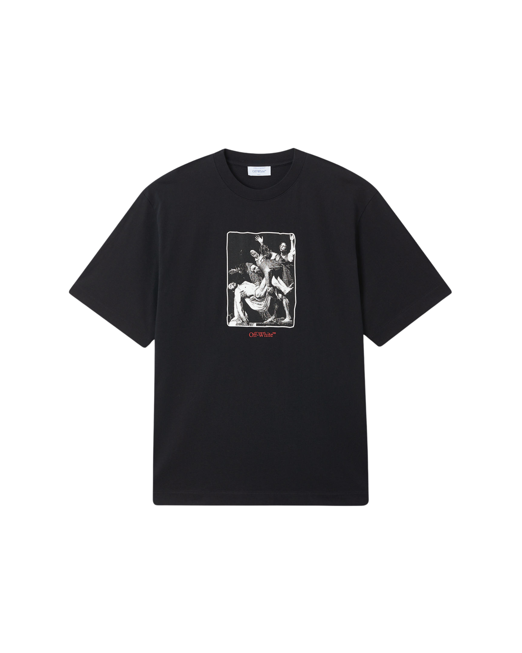Off-White Art Print T-shirt - "Black"