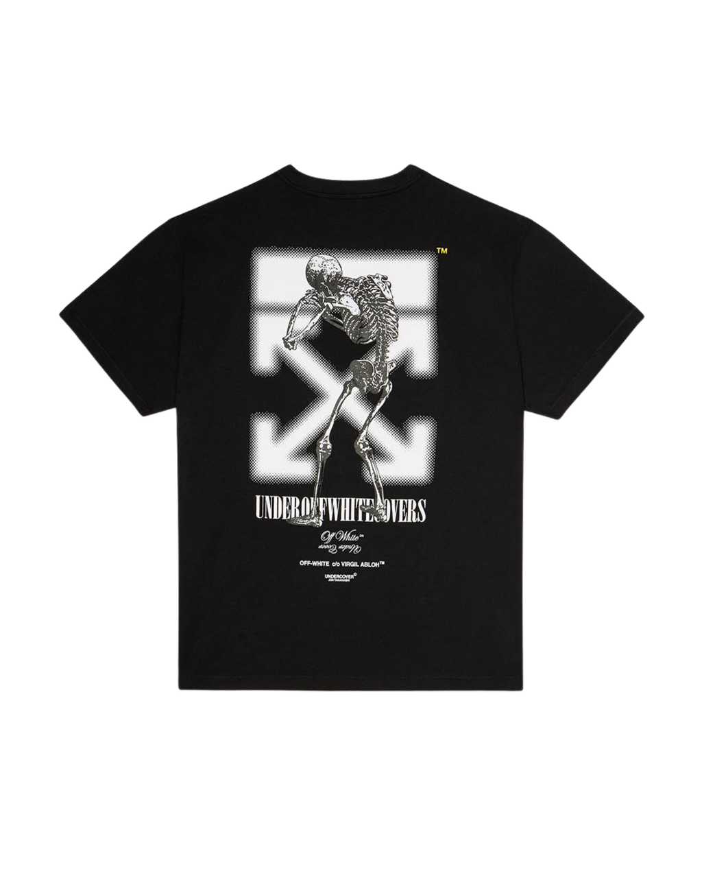 Off-White X Undercover Skeleton Dart Tee - "Black"