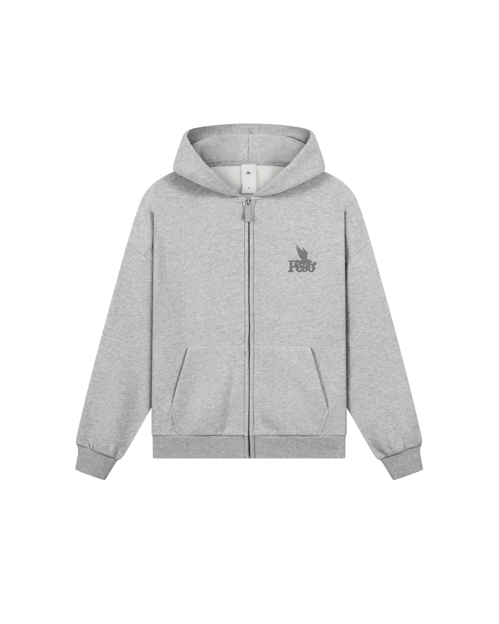 Peso Clo Raws Zip-Up Hoodie - "Melange"