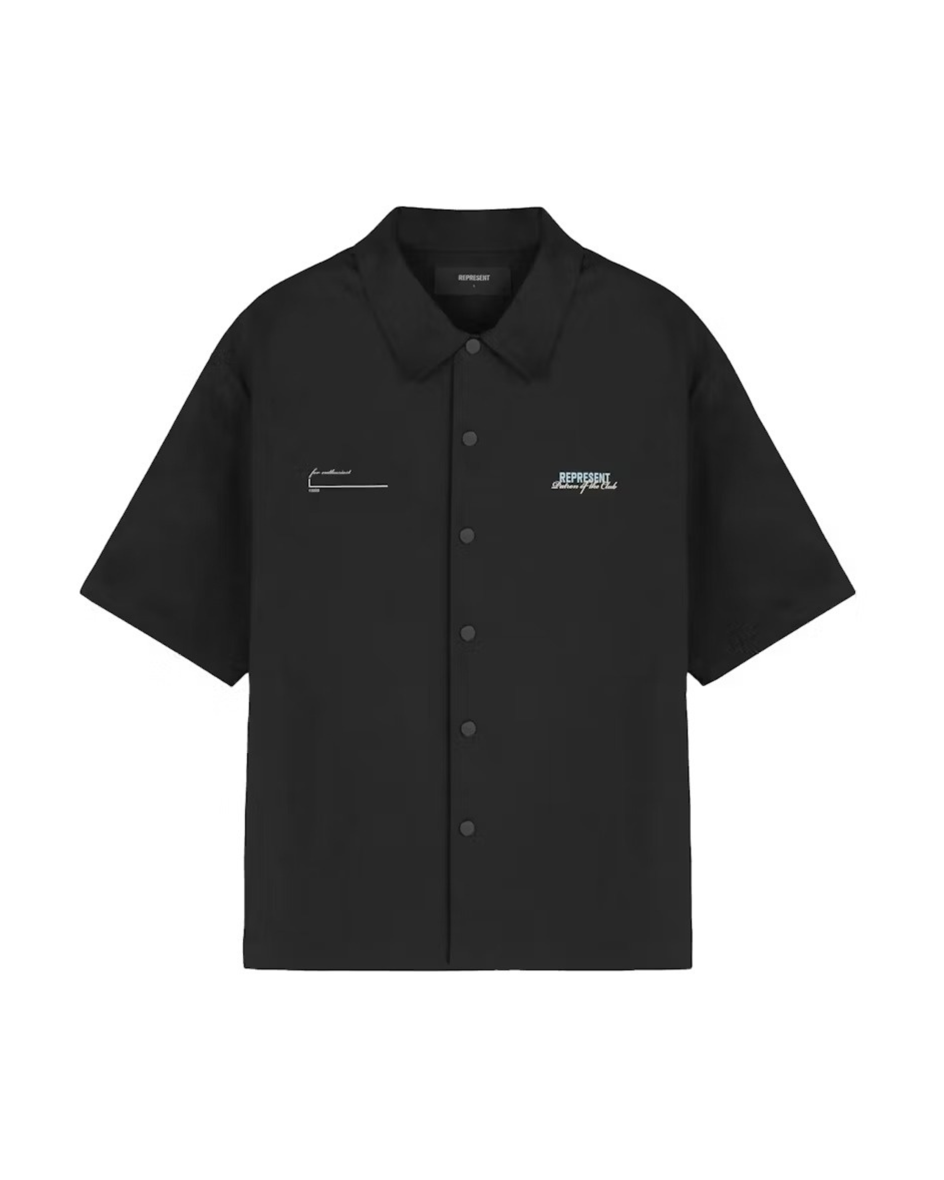 Represent Patron Of The Club Shirt - "Black"