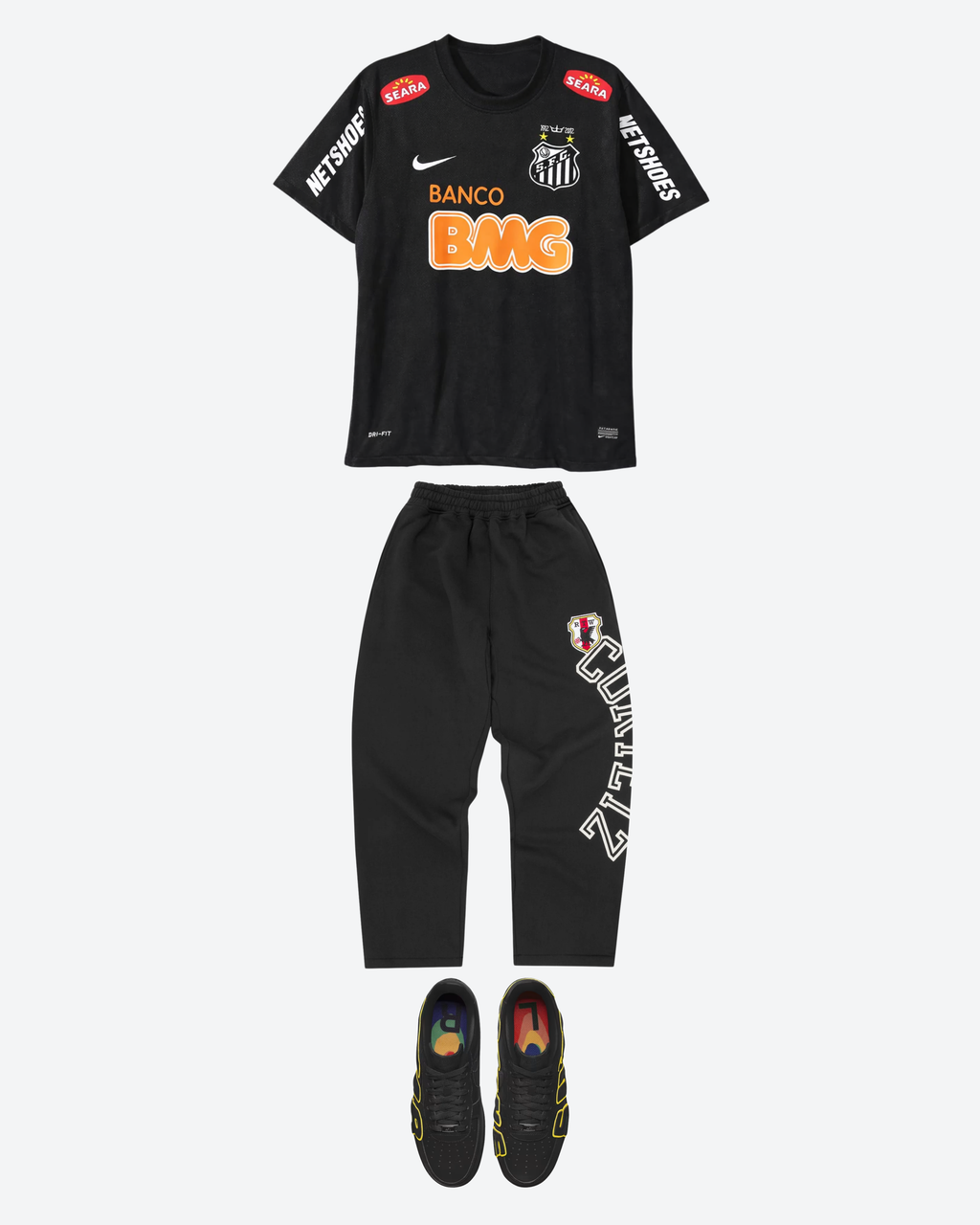 Santos FC 2012/13 Retro Football Shirt