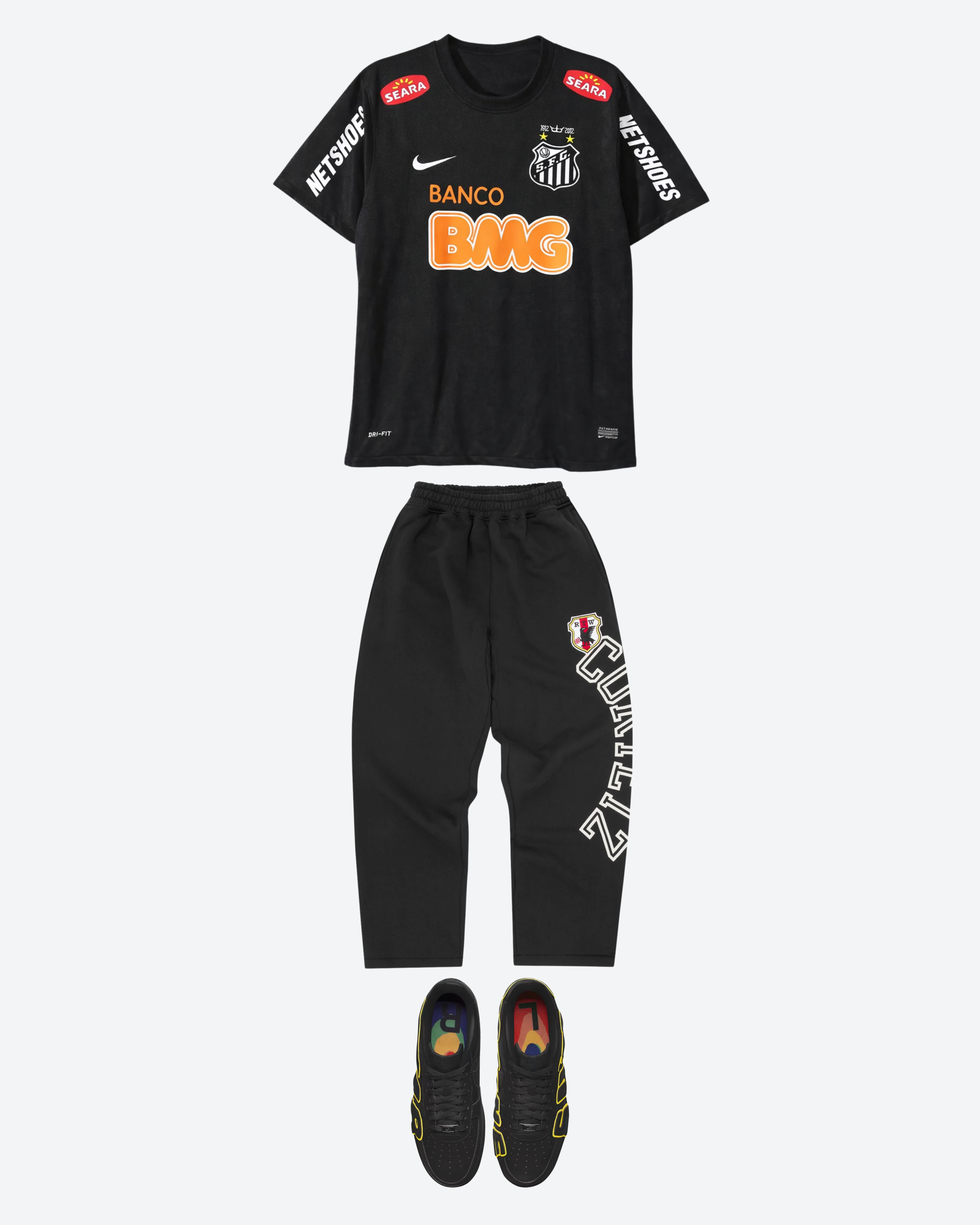 Santos FC 2012/13 Retro Football Shirt