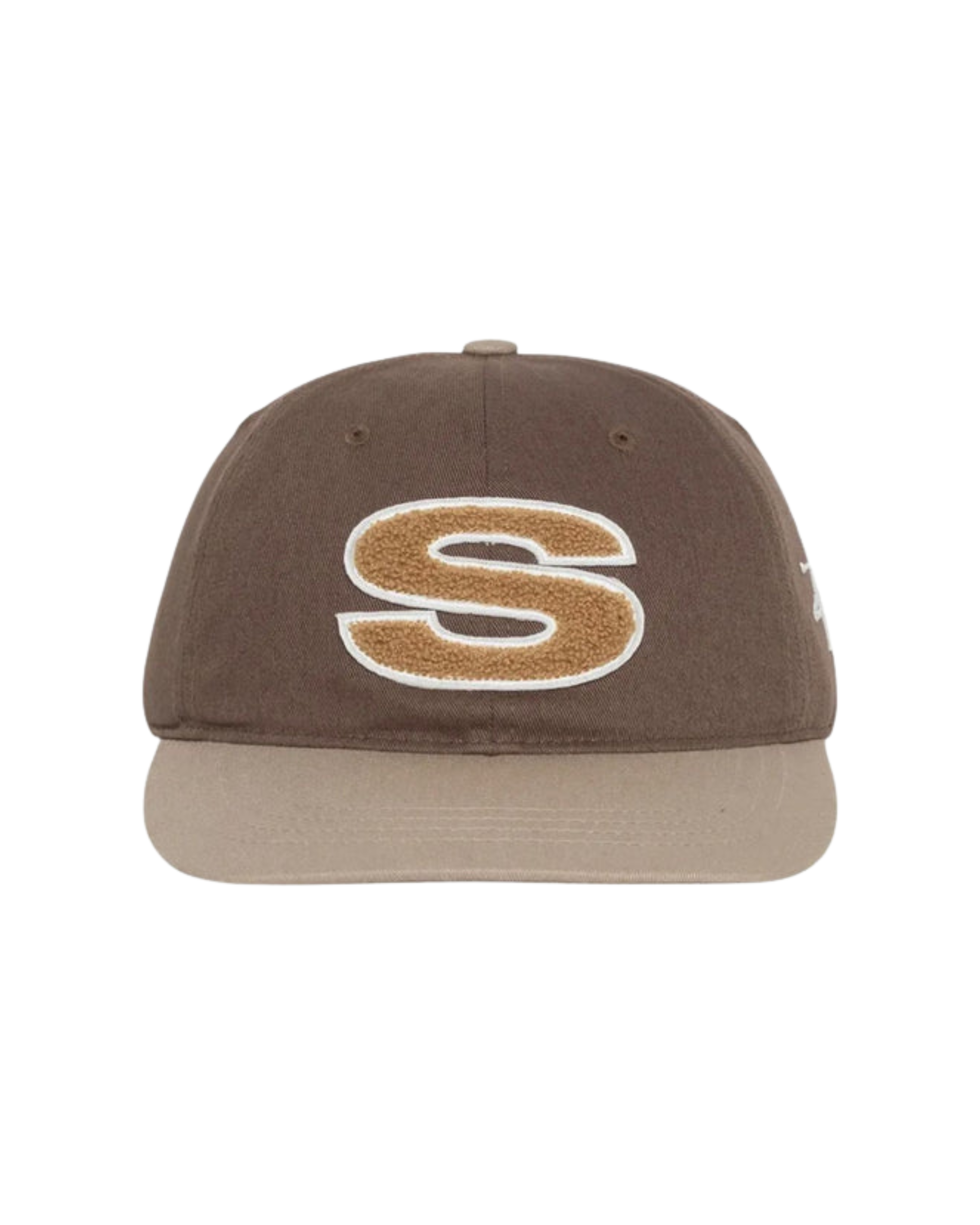 Stussy Low Pro Chenille S Strapback Hat - "Brown"