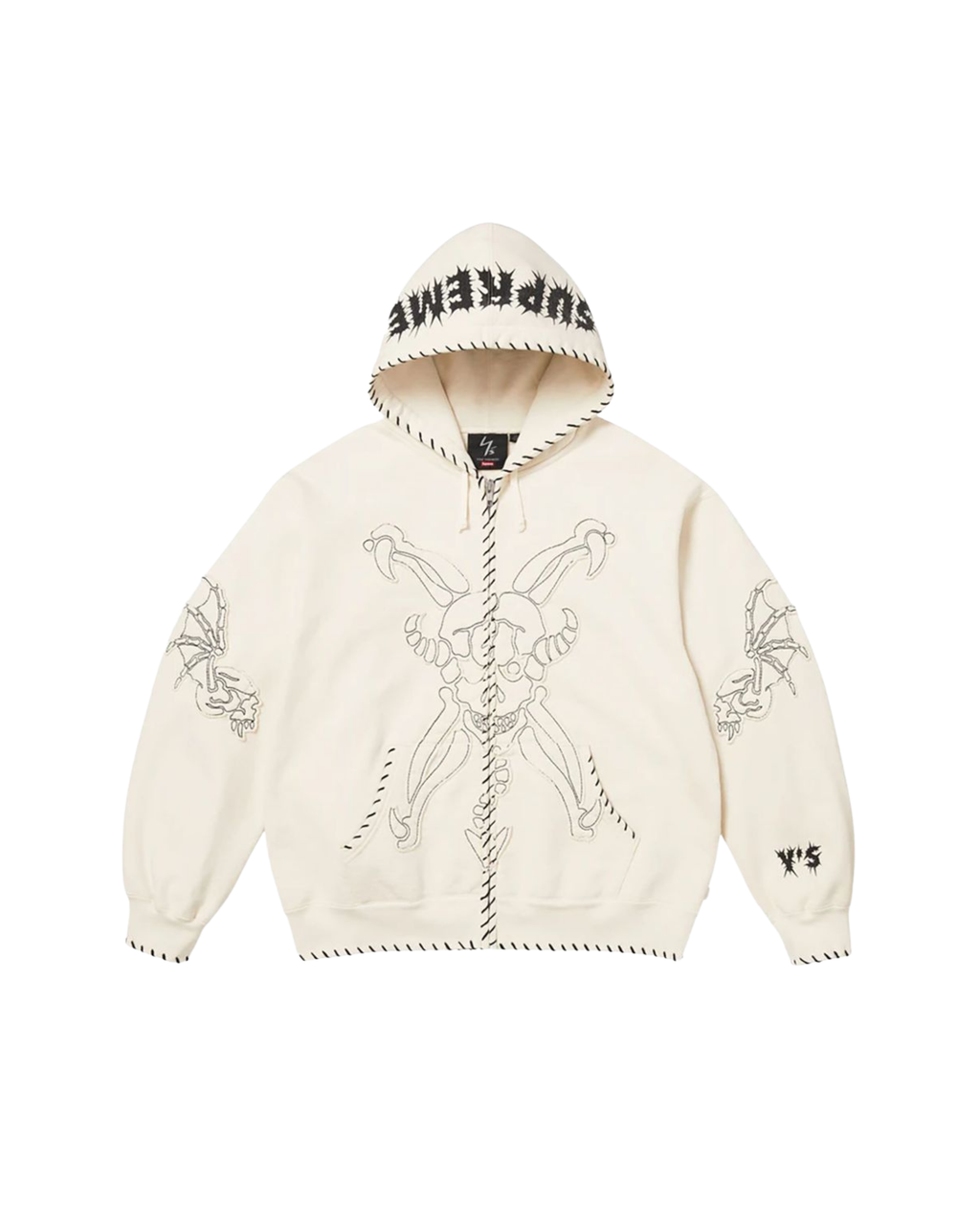 Supreme x Y's by Yohji Yamamoto® Zip-up Hoodie - "Beige"