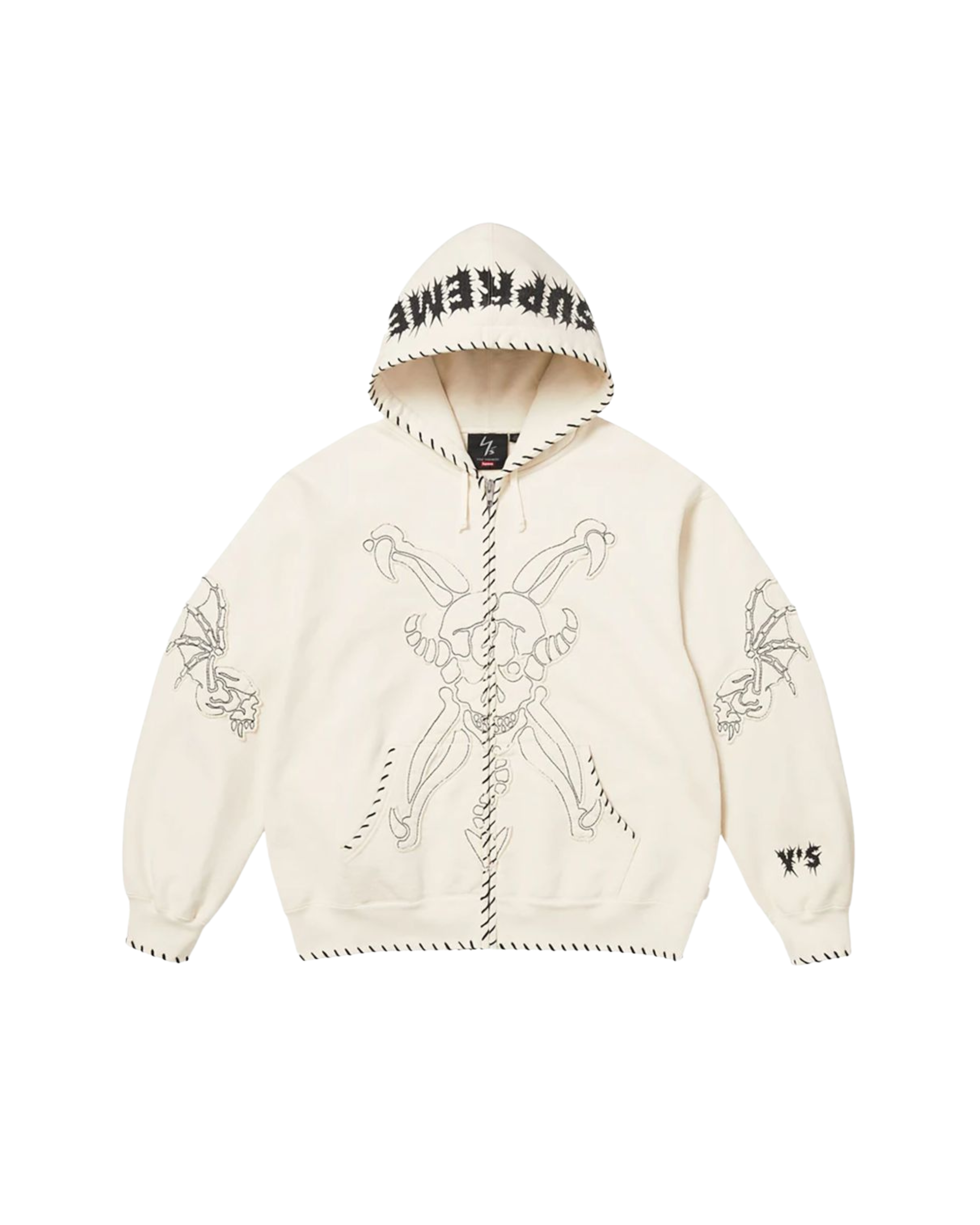 Supreme x Y's by Yohji Yamamoto® Zip-up Hoodie - "Beige"