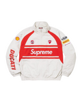 Supreme x Ducati Track Jacket - "Light Grey"